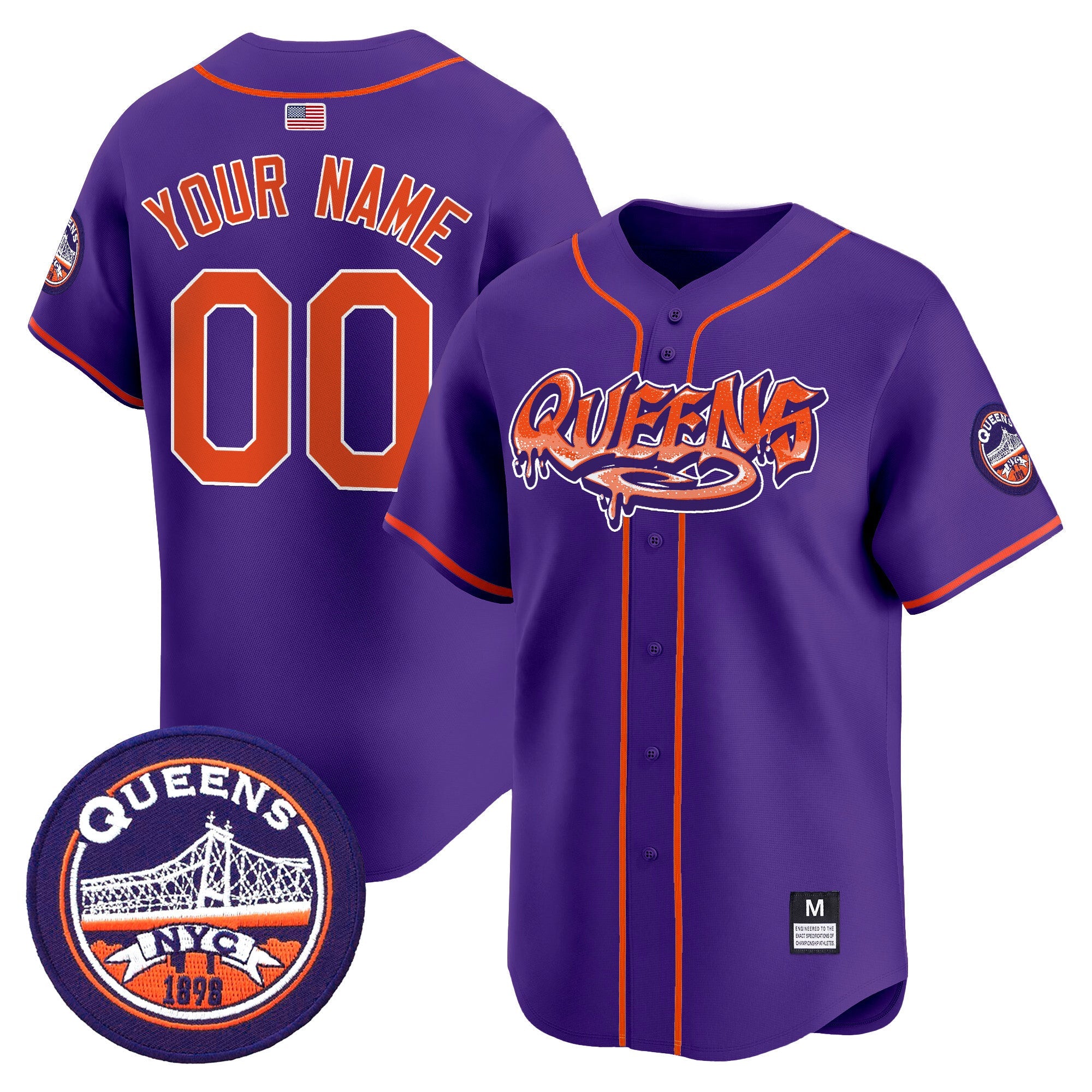 Queens Graffiti Vapor Premier Limited Jersey