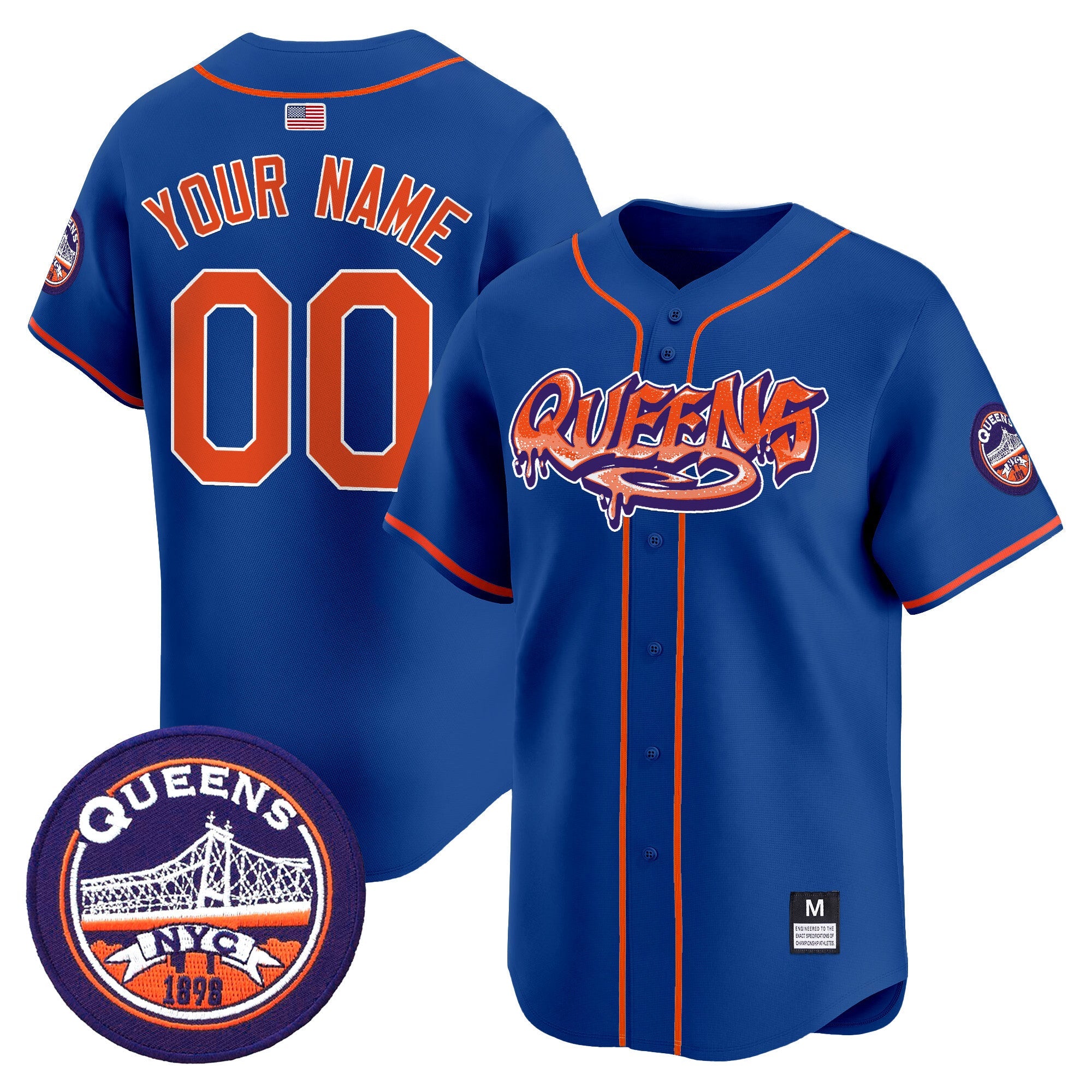 Queens Graffiti Vapor Premier Limited Jersey