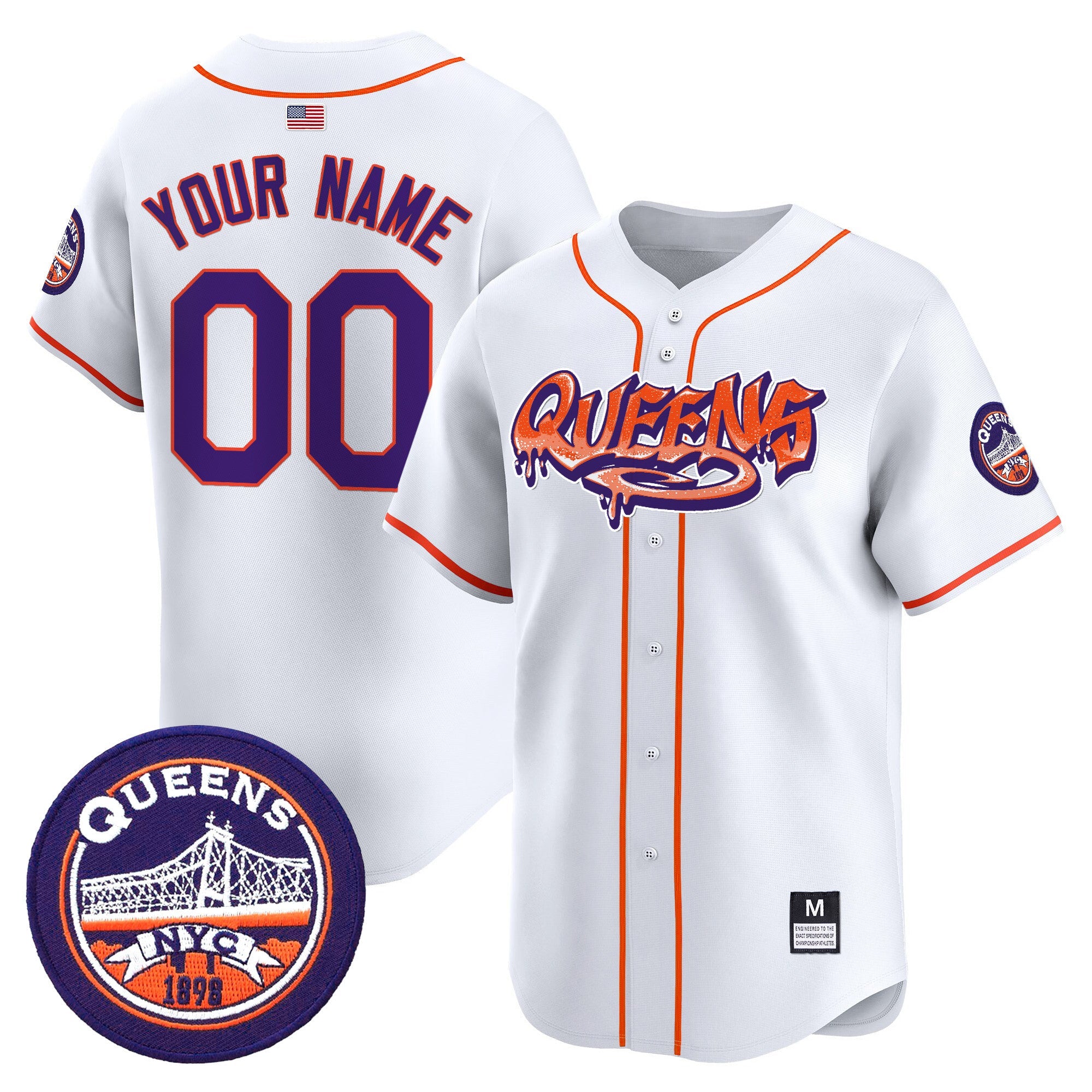 Queens Graffiti Vapor Premier Limited Jersey
