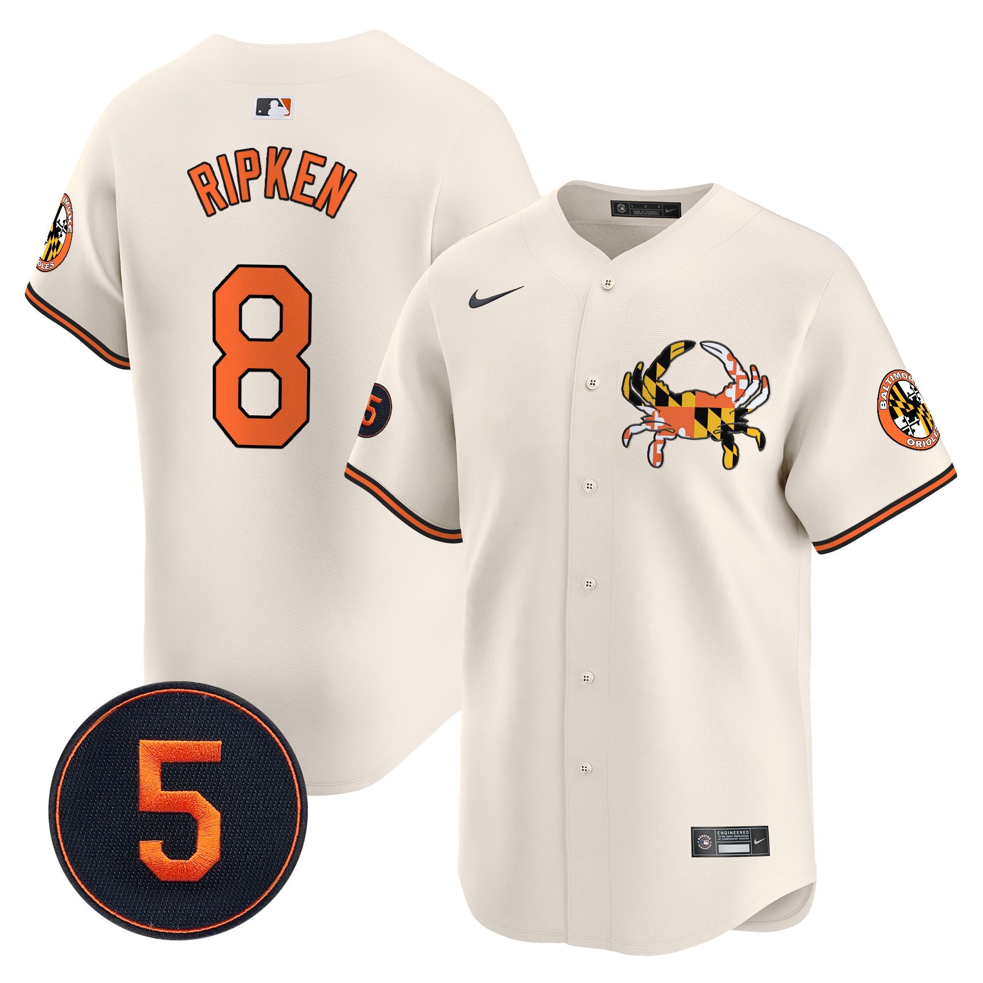 Unisex Baltimore Robinson Patch Vapor Premier Limited Jersey V3