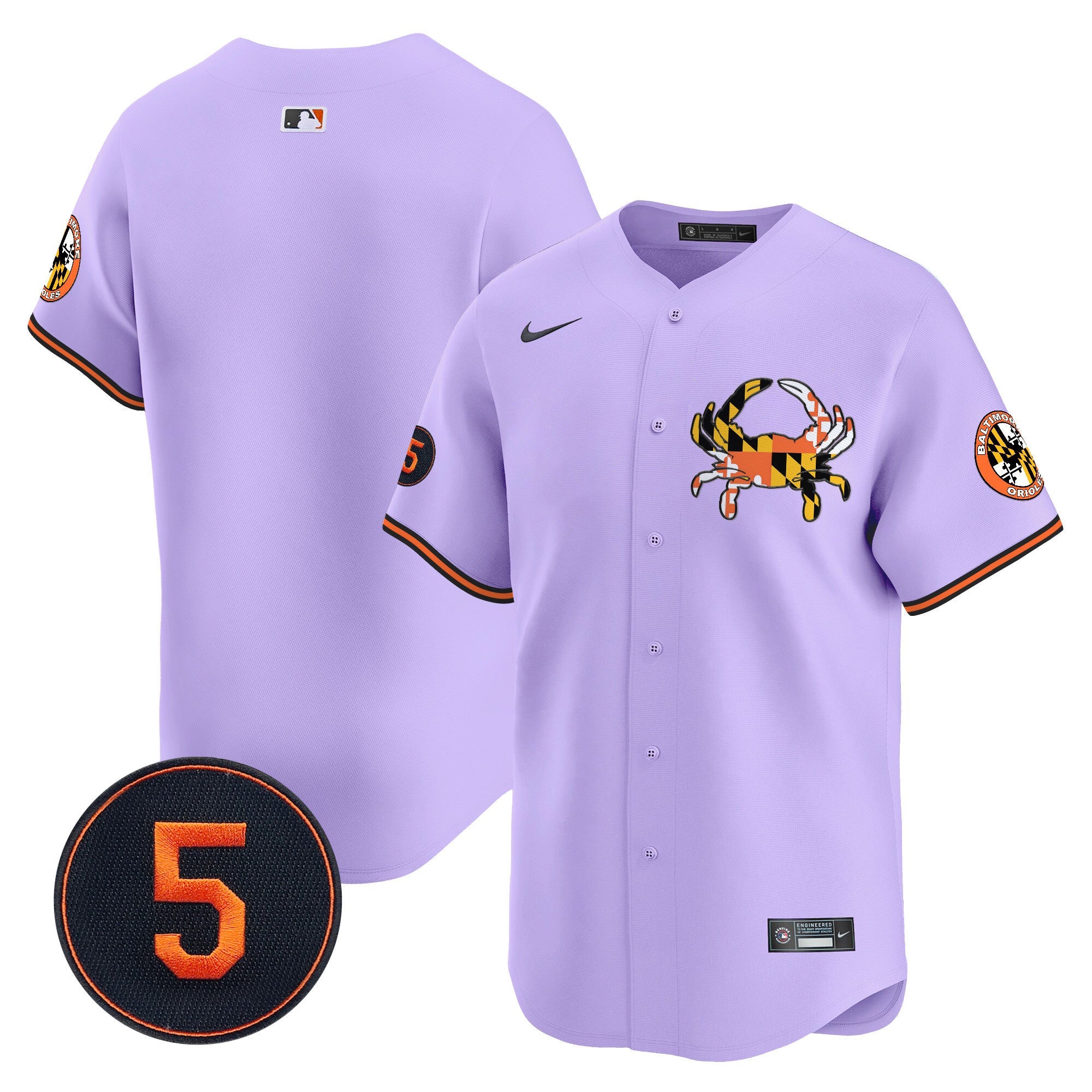 Unisex Baltimore Robinson Patch Vapor Premier Limited Jersey V3