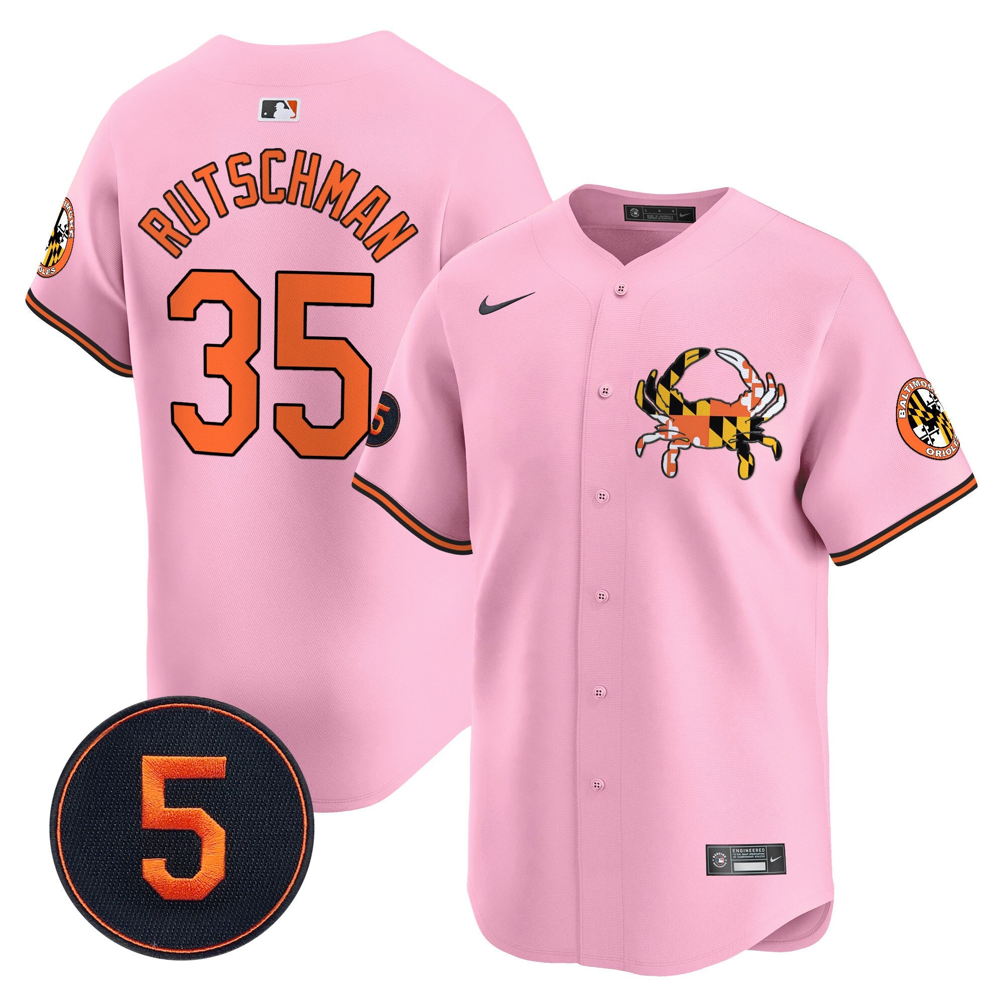 Unisex Baltimore Robinson Patch Vapor Premier Limited Jersey V3