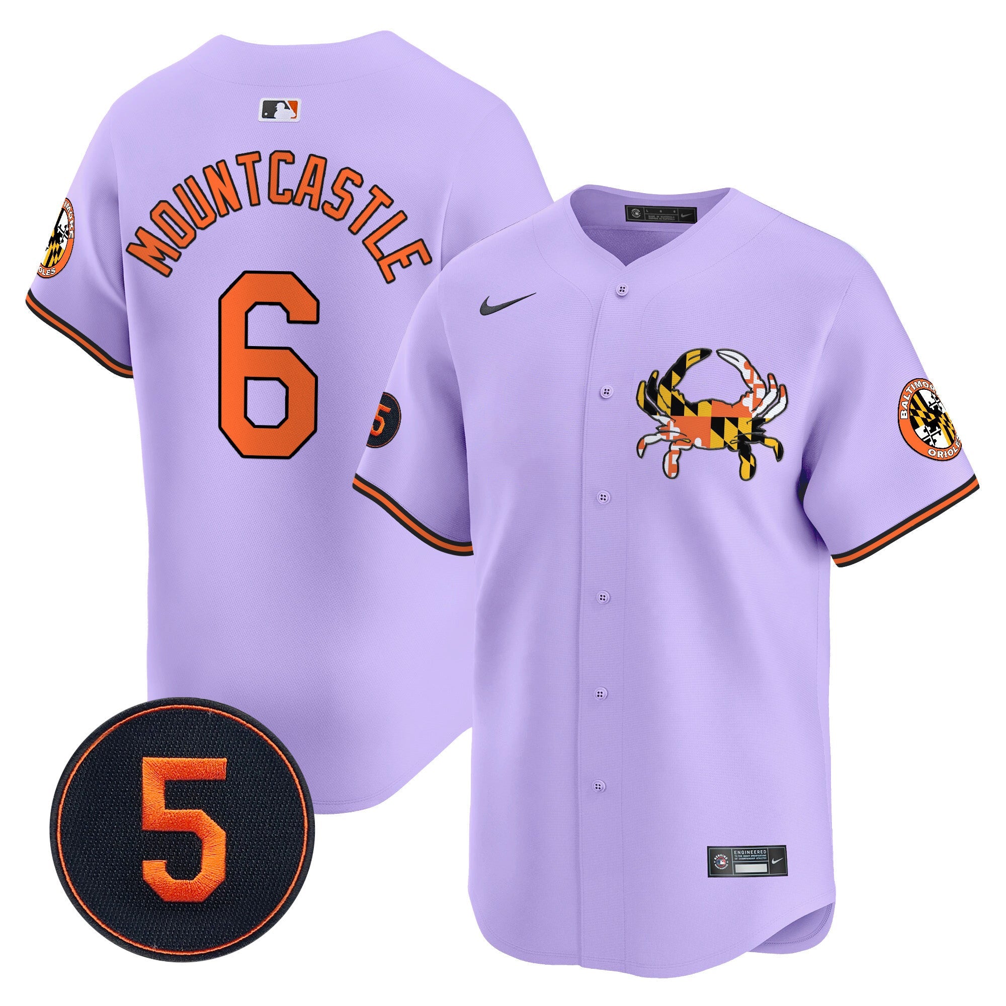Unisex Baltimore Robinson Patch Vapor Premier Limited Jersey V3