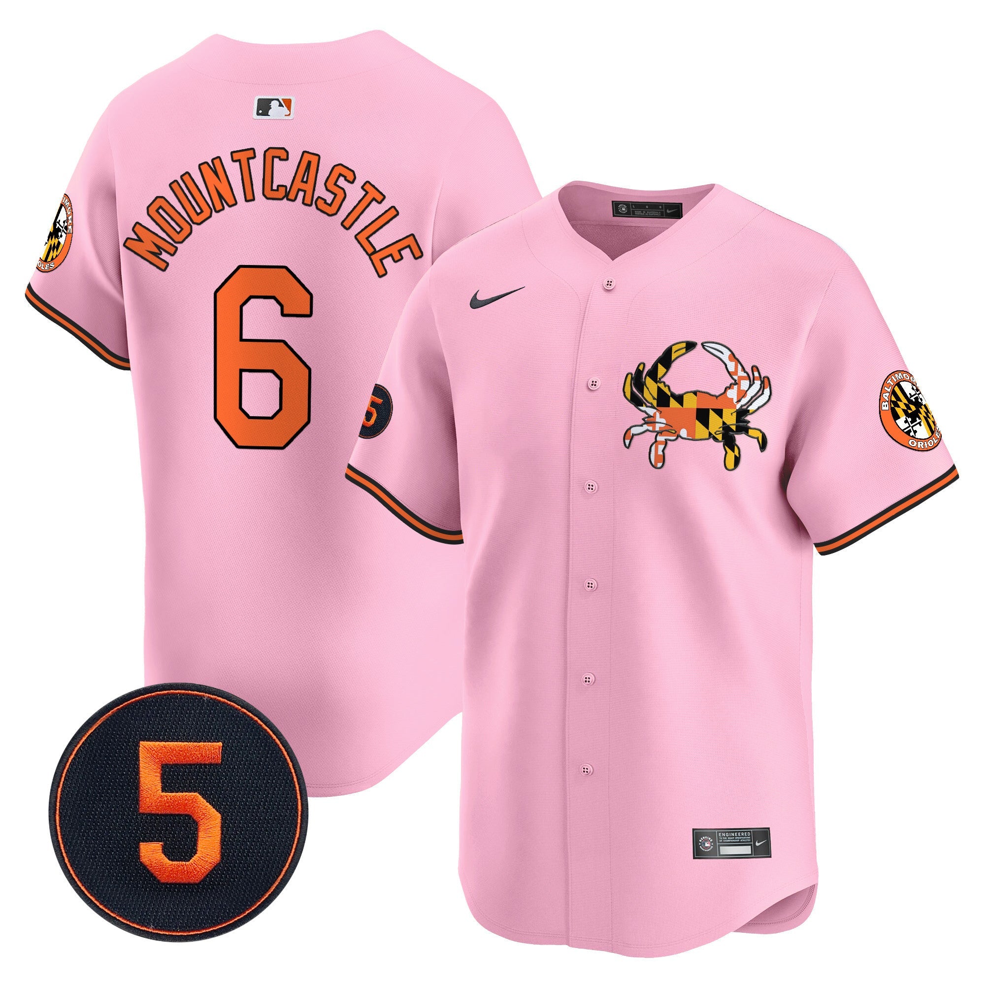 Unisex Baltimore Robinson Patch Vapor Premier Limited Jersey V3