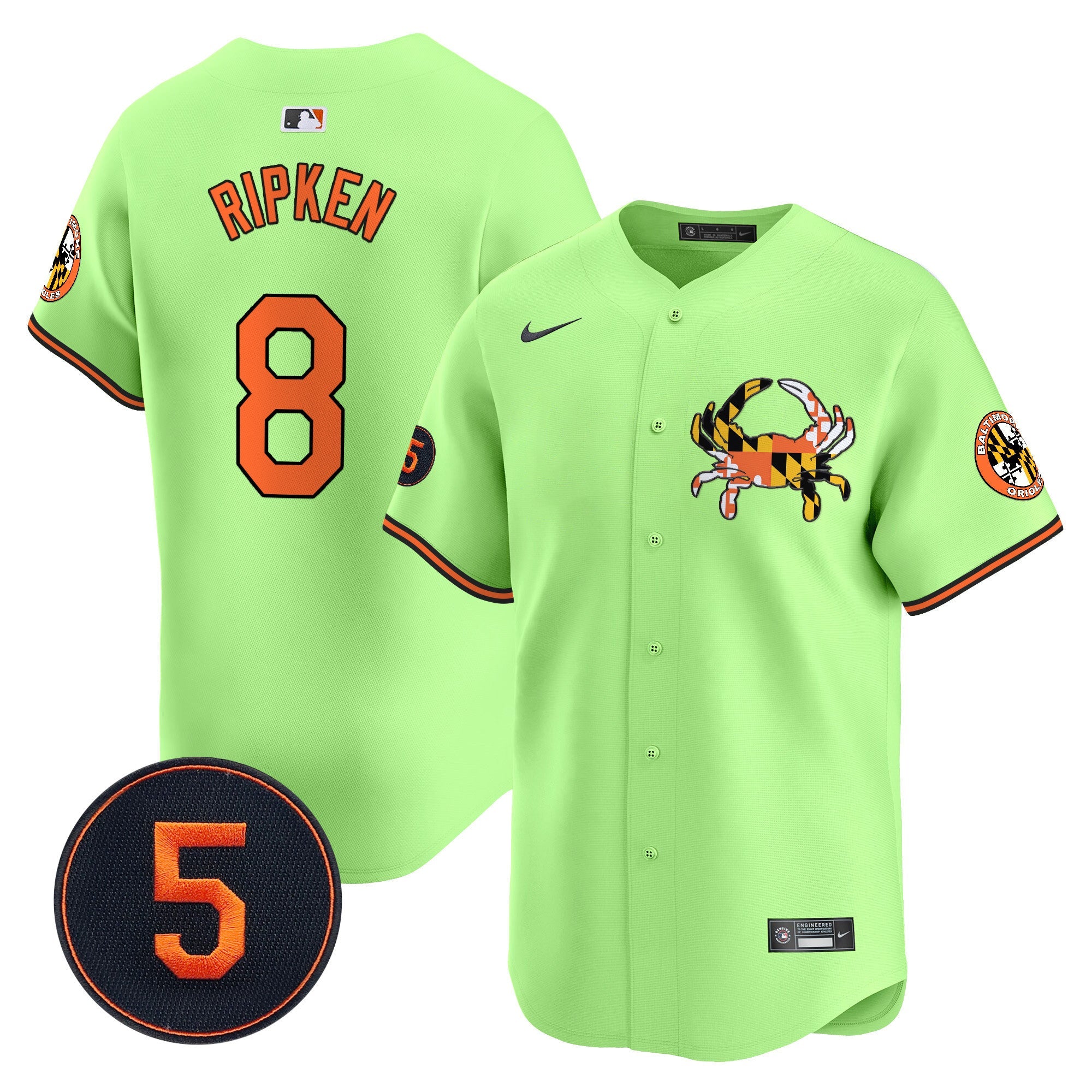 Unisex Baltimore Robinson Patch Vapor Premier Limited Jersey V3