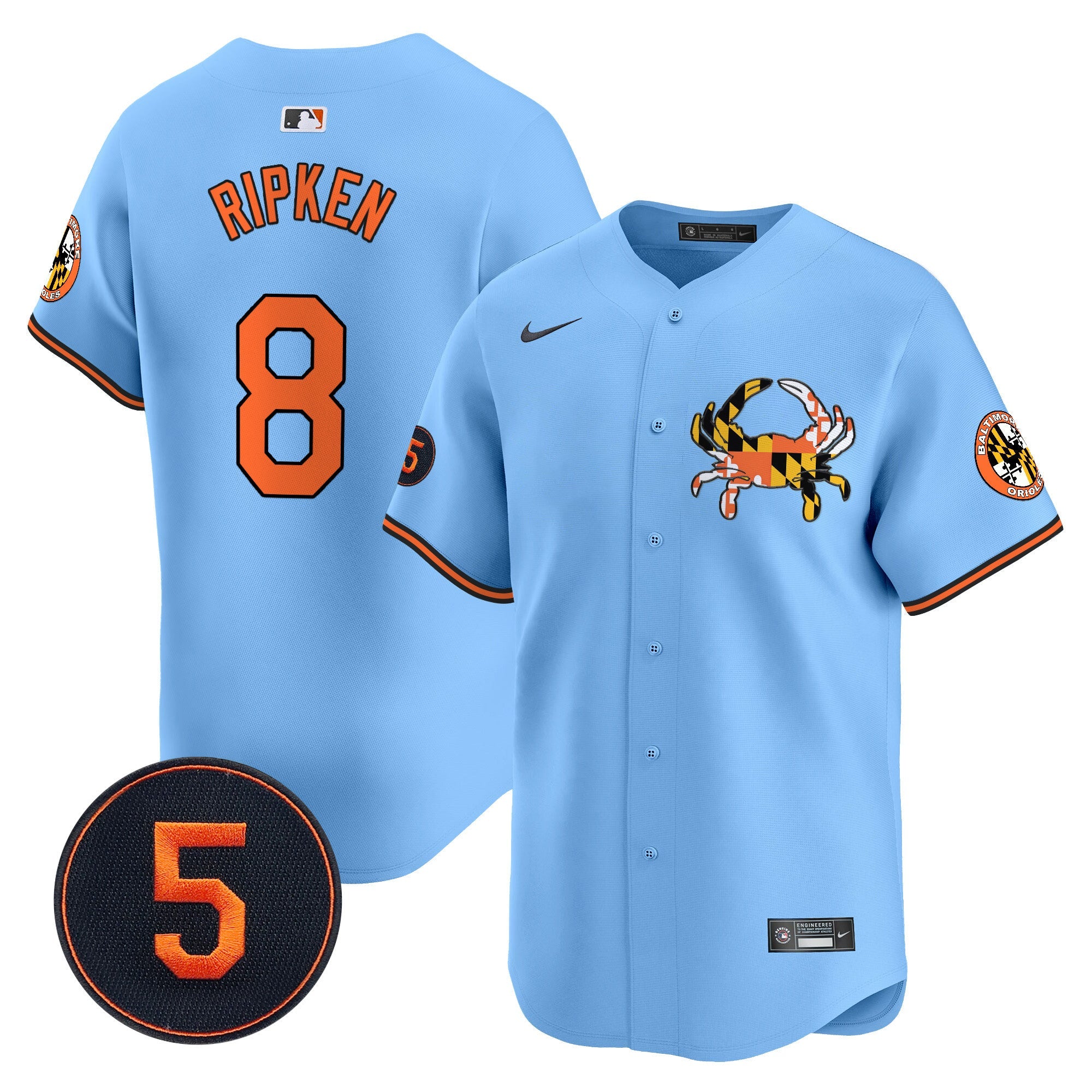 Unisex Baltimore Robinson Patch Vapor Premier Limited Jersey V3