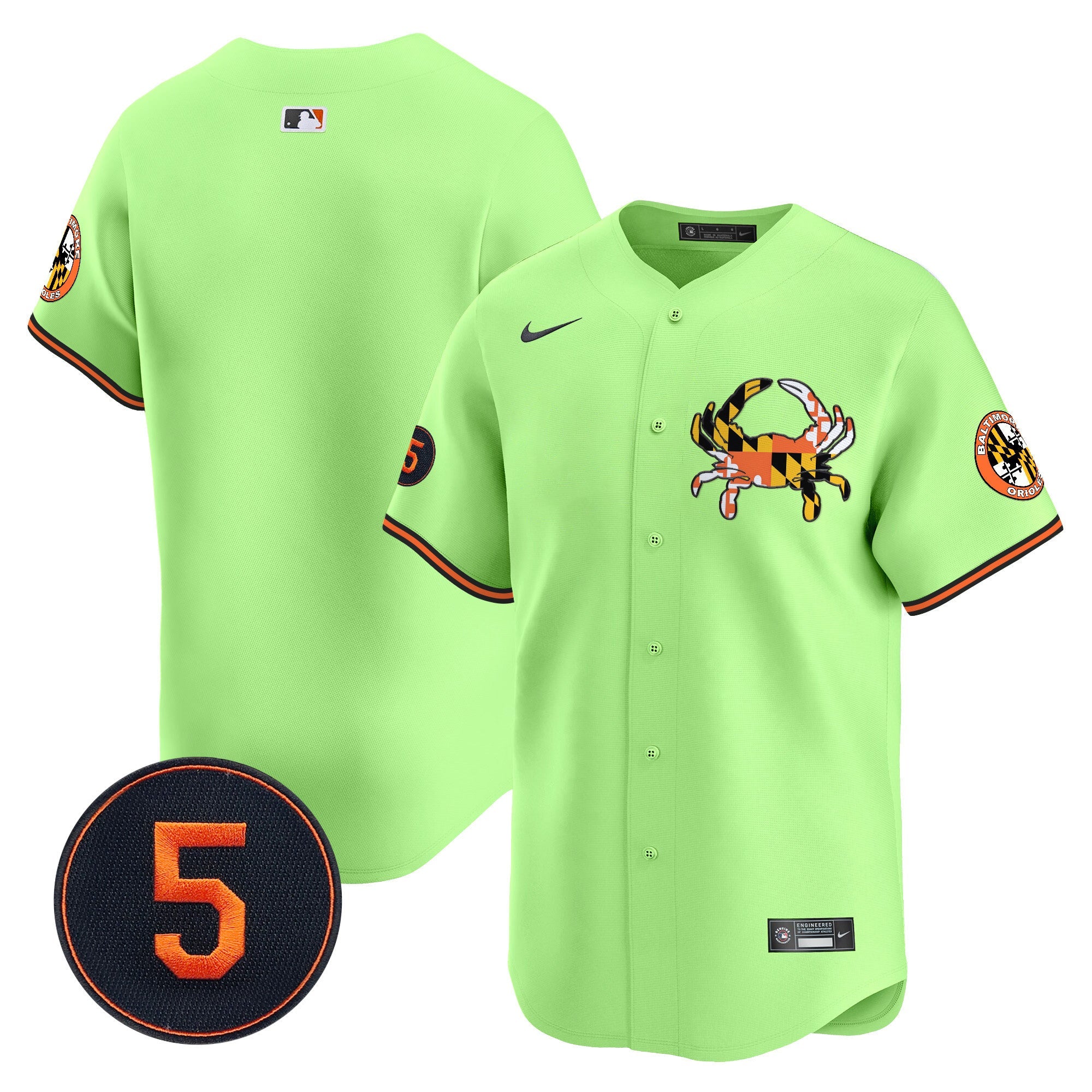 Unisex Baltimore Robinson Patch Vapor Premier Limited Jersey V3