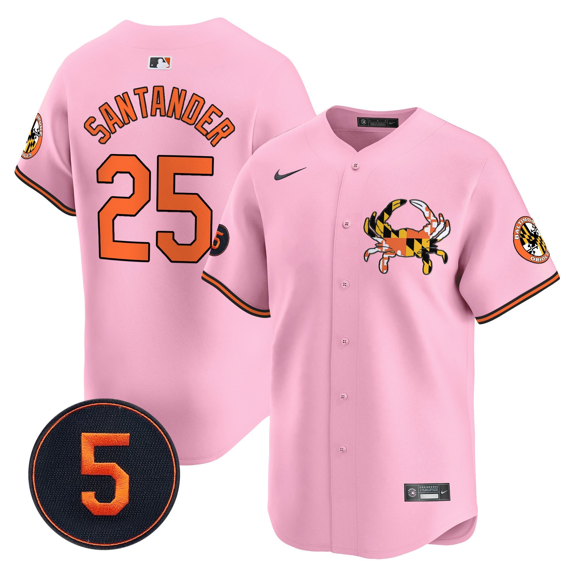 Unisex Baltimore Robinson Patch Vapor Premier Limited Jersey V3