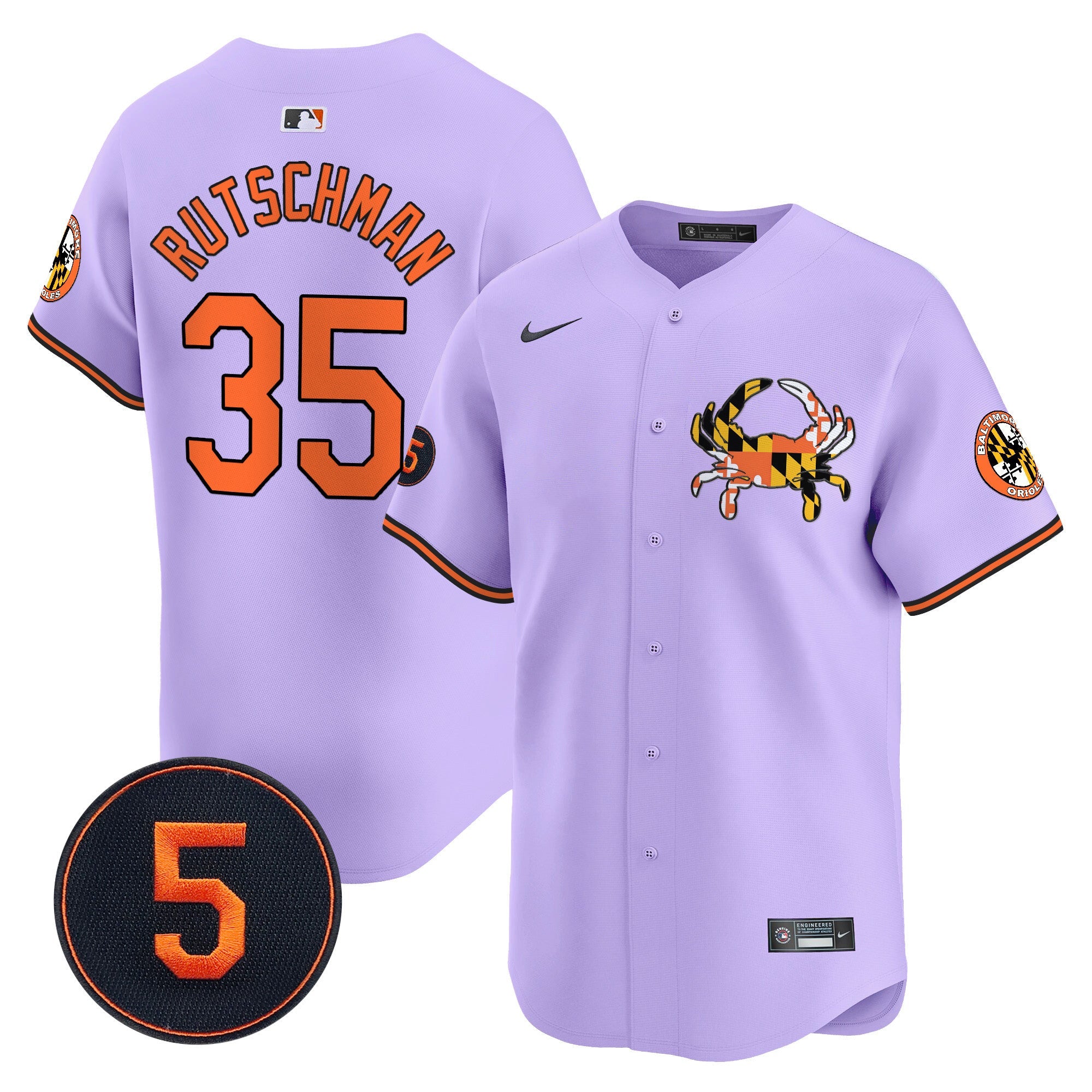 Unisex Baltimore Robinson Patch Vapor Premier Limited Jersey V3