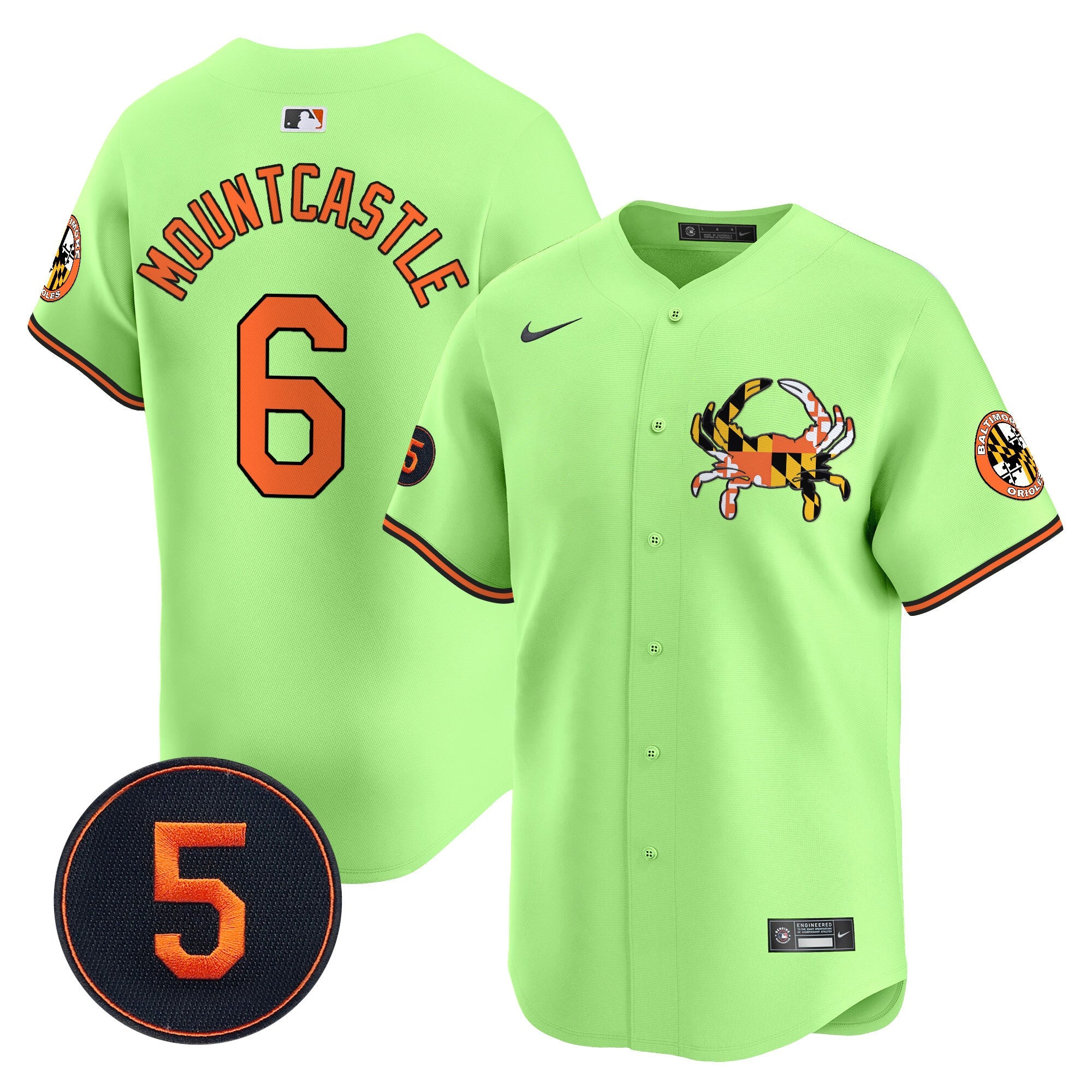 Unisex Baltimore Robinson Patch Vapor Premier Limited Jersey V3