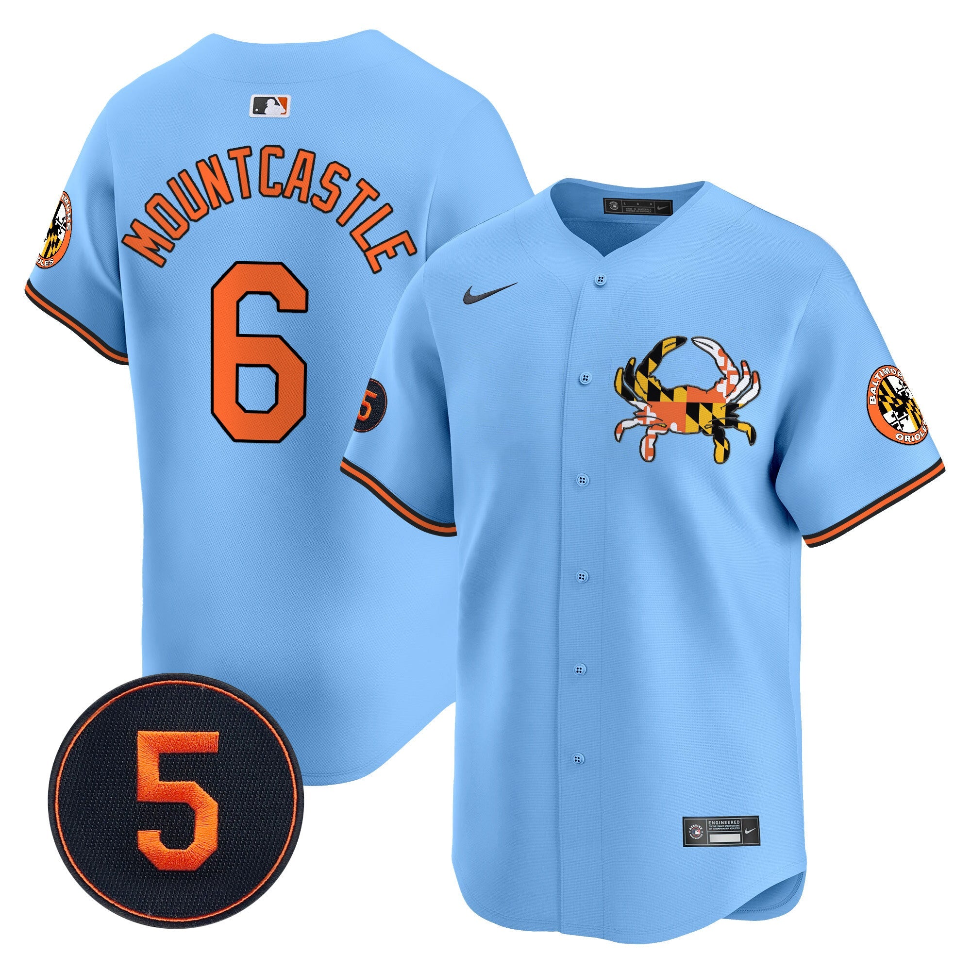 Unisex Baltimore Robinson Patch Vapor Premier Limited Jersey V3