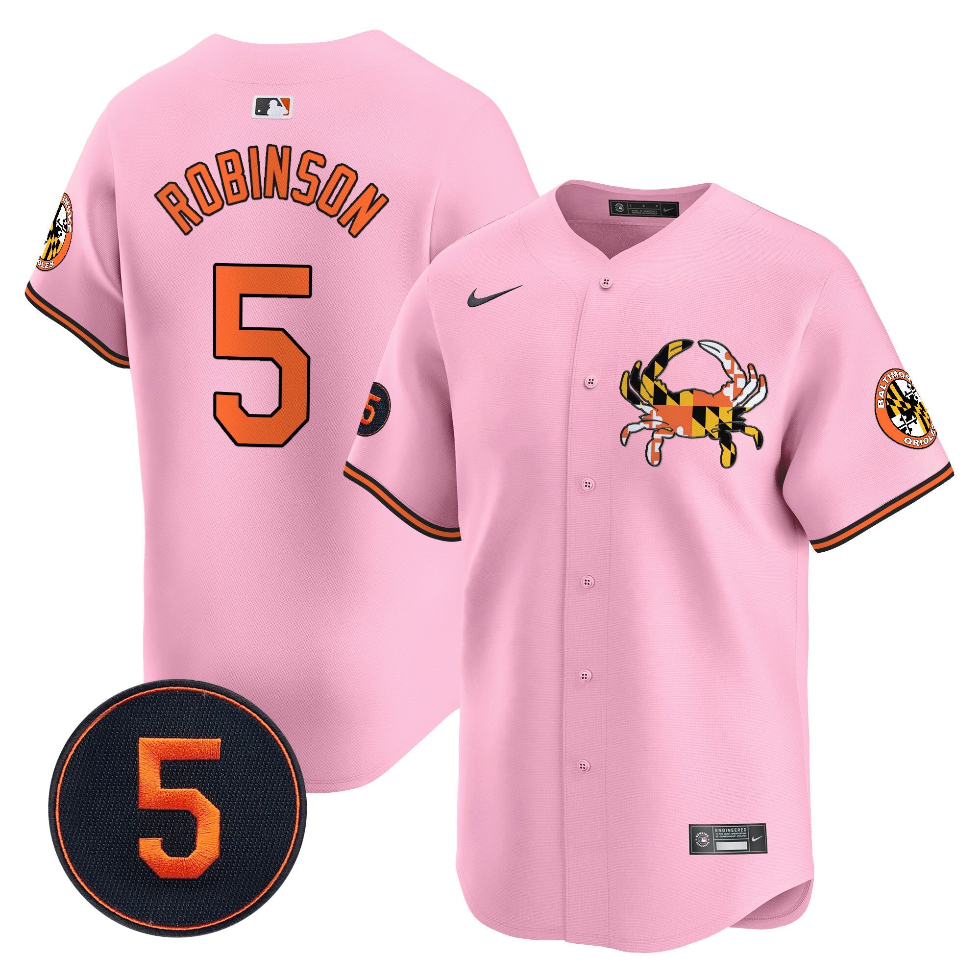 Unisex Baltimore Robinson Patch Vapor Premier Limited Jersey V3