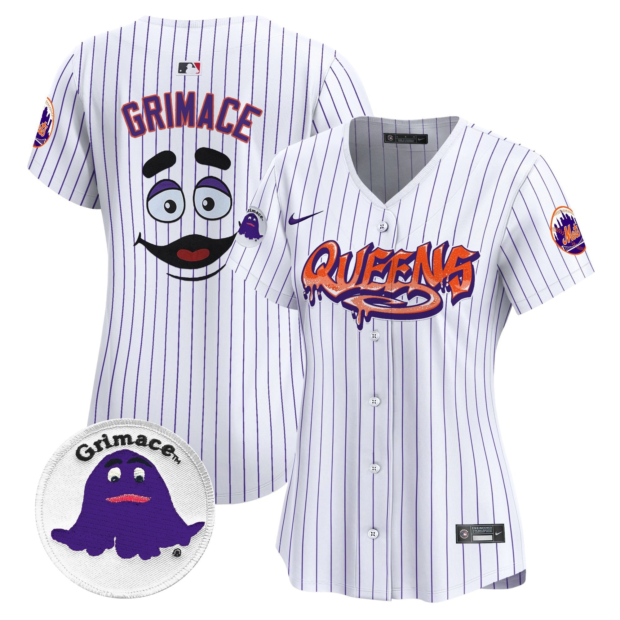 Women’s Queens Graffiti Vapor Premier Limited Jersey