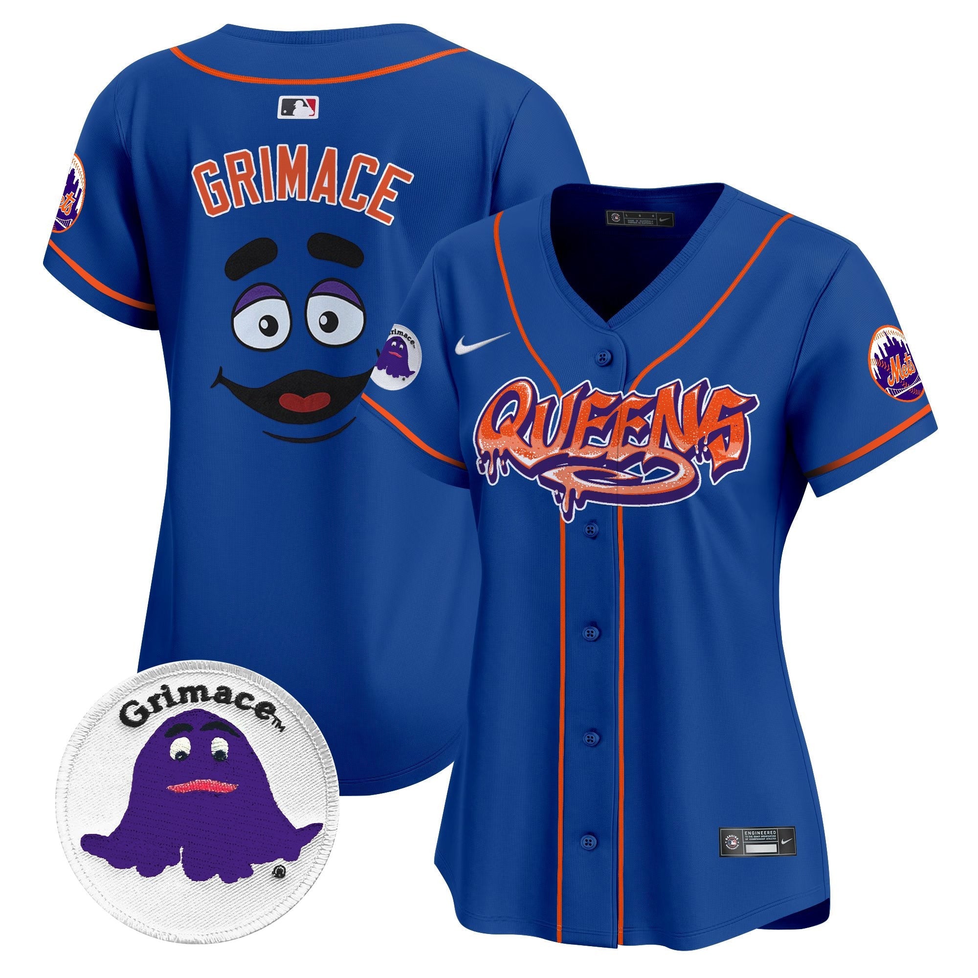 Women’s Queens Graffiti Vapor Premier Limited Jersey