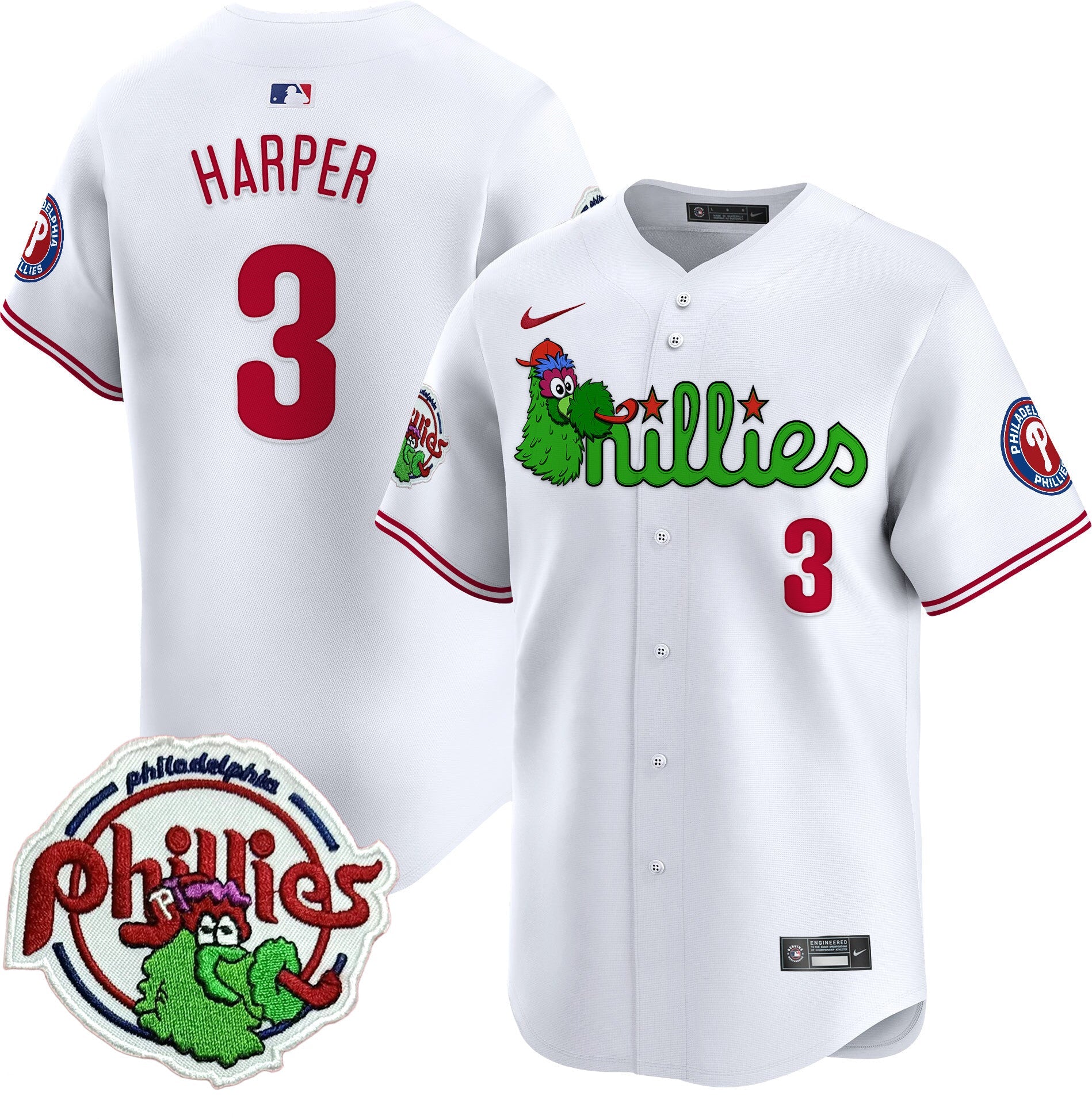Youth’s Phanatic Patch Vapor Premier Limited Jersey V3