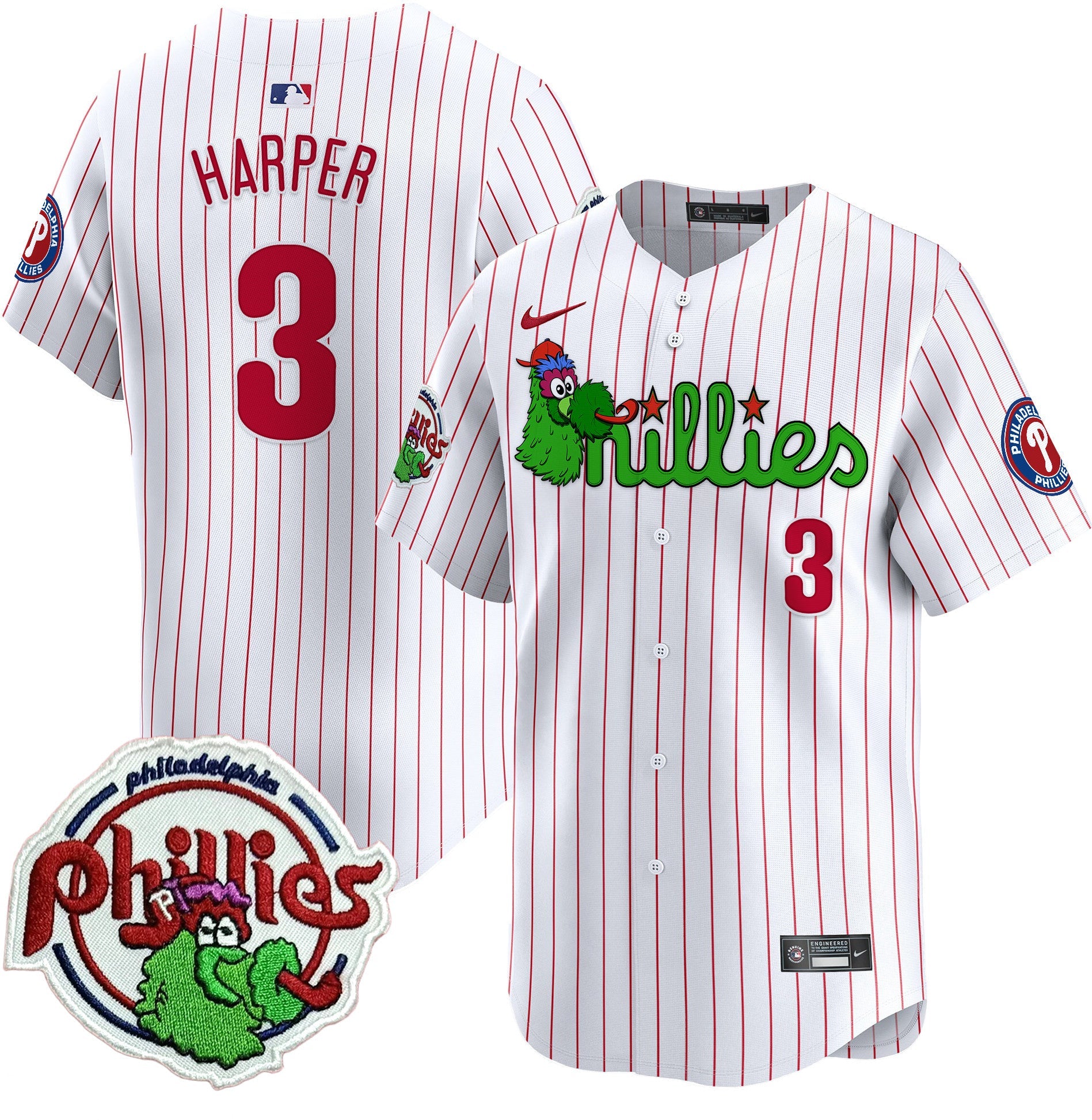 Youth’s Phanatic Patch Vapor Premier Limited Jersey V3