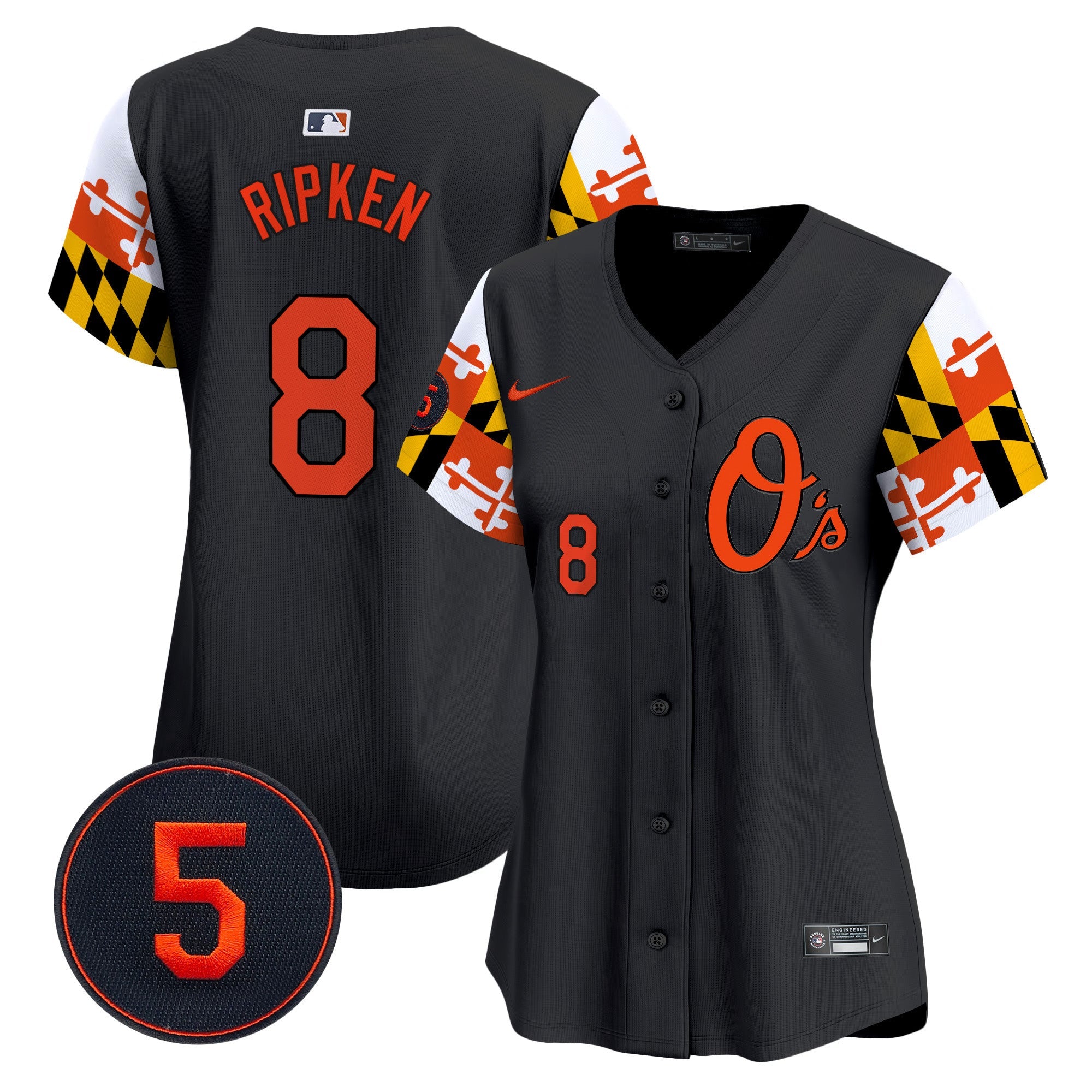 Women’s Baltimore Robinson Patch Vapor Premier Limited Jersey V5