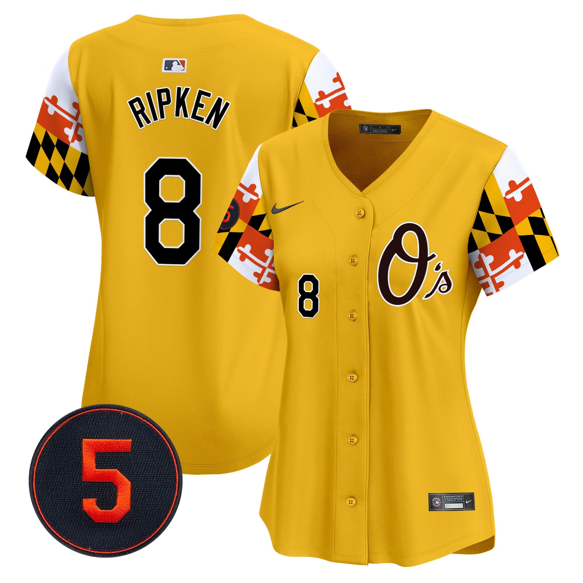 Women’s Baltimore Robinson Patch Vapor Premier Limited Jersey V5