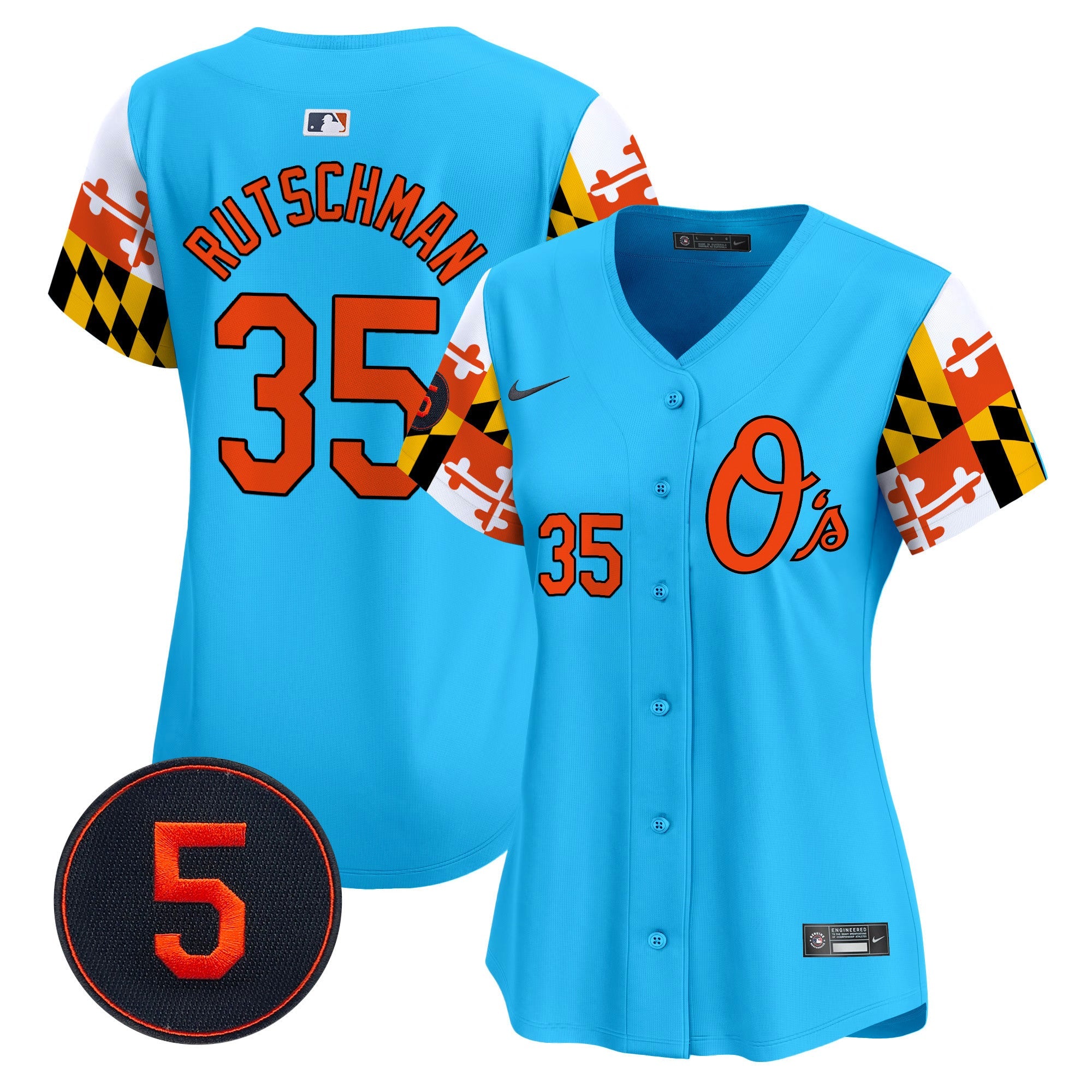 Women’s Baltimore Robinson Patch Vapor Premier Limited Jersey V5