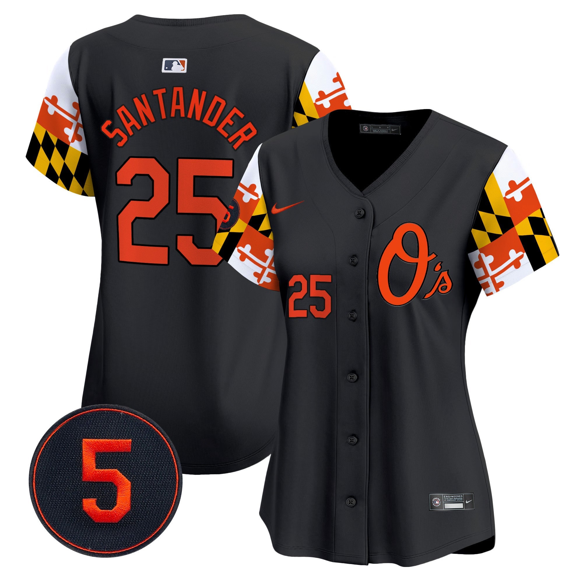 Women’s Baltimore Robinson Patch Vapor Premier Limited Jersey V5