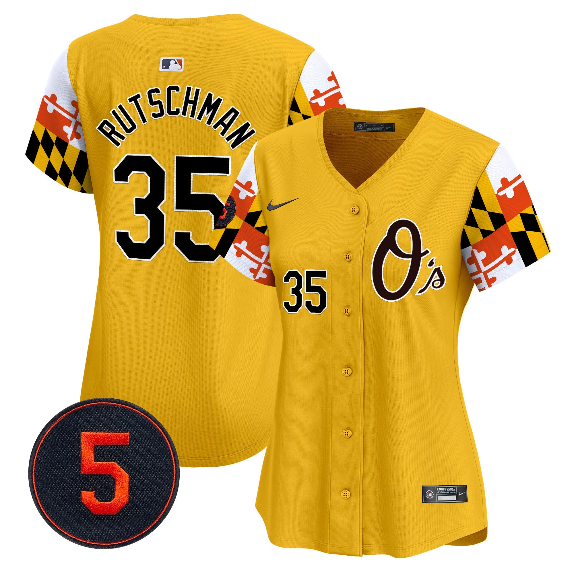 Women’s Baltimore Robinson Patch Vapor Premier Limited Jersey V5