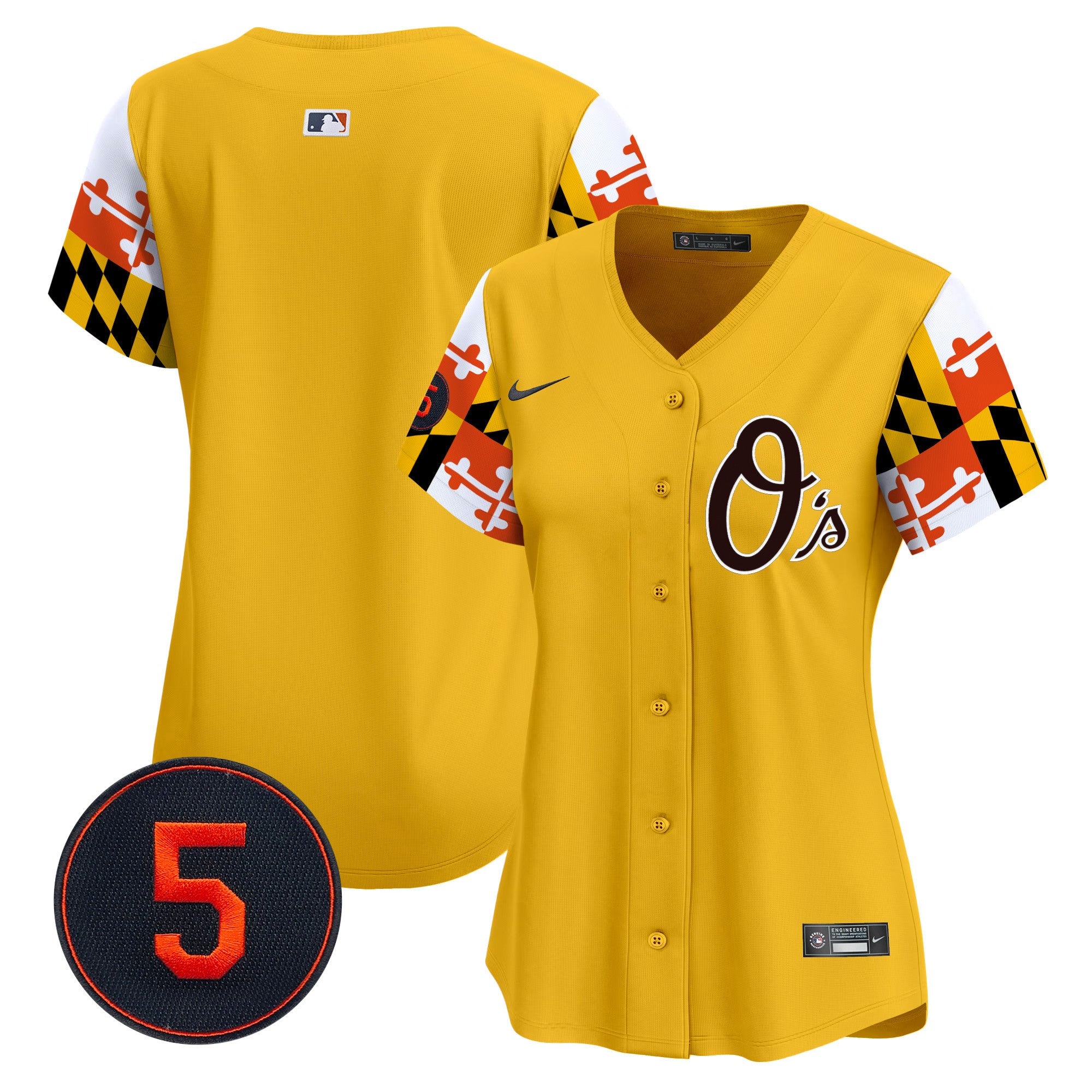 Women’s Baltimore Robinson Patch Vapor Premier Limited Jersey V5