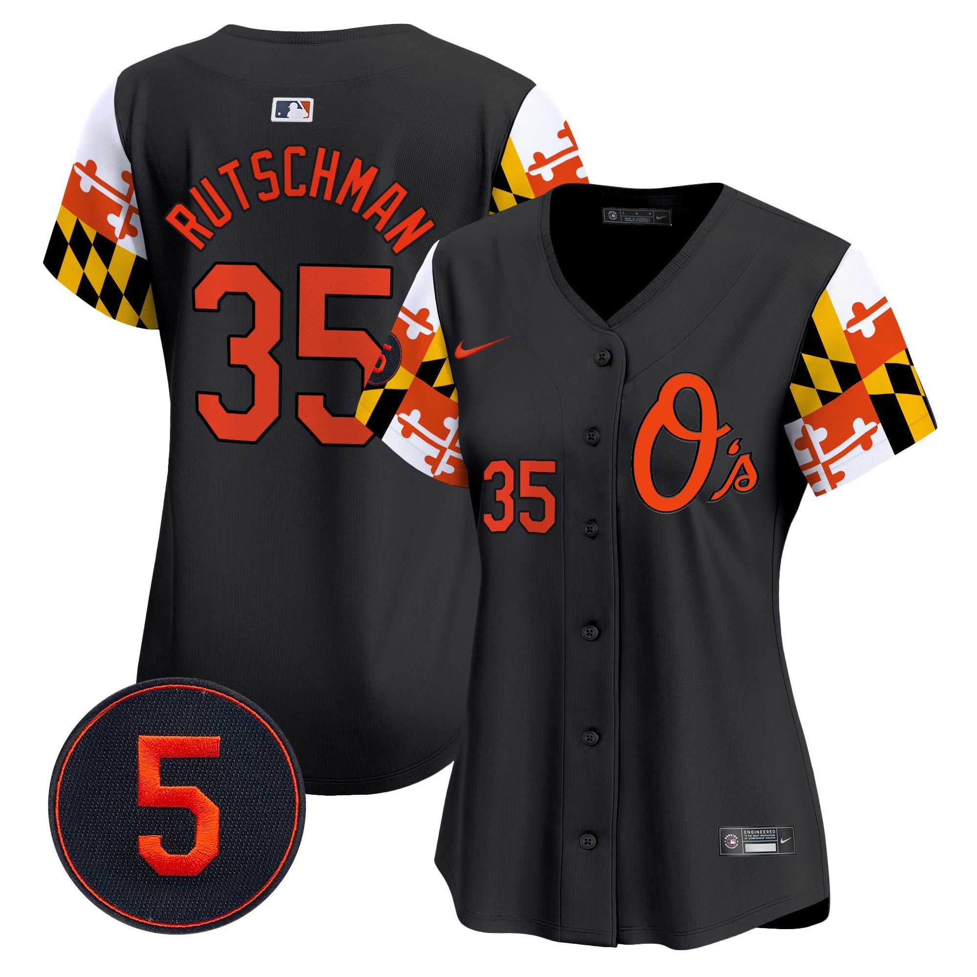 Women’s Baltimore Robinson Patch Vapor Premier Limited Jersey V5