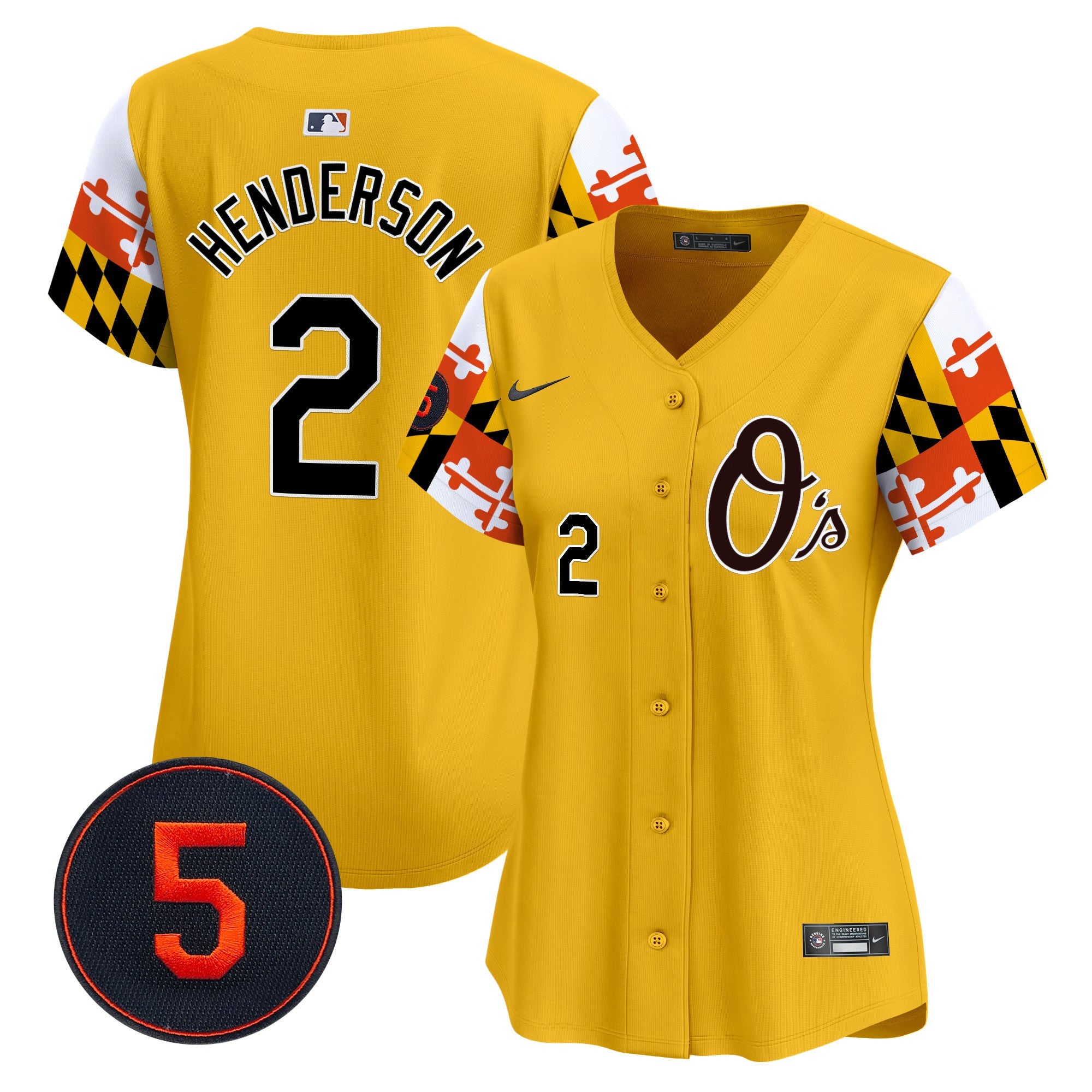 Women’s Baltimore Robinson Patch Vapor Premier Limited Jersey V5