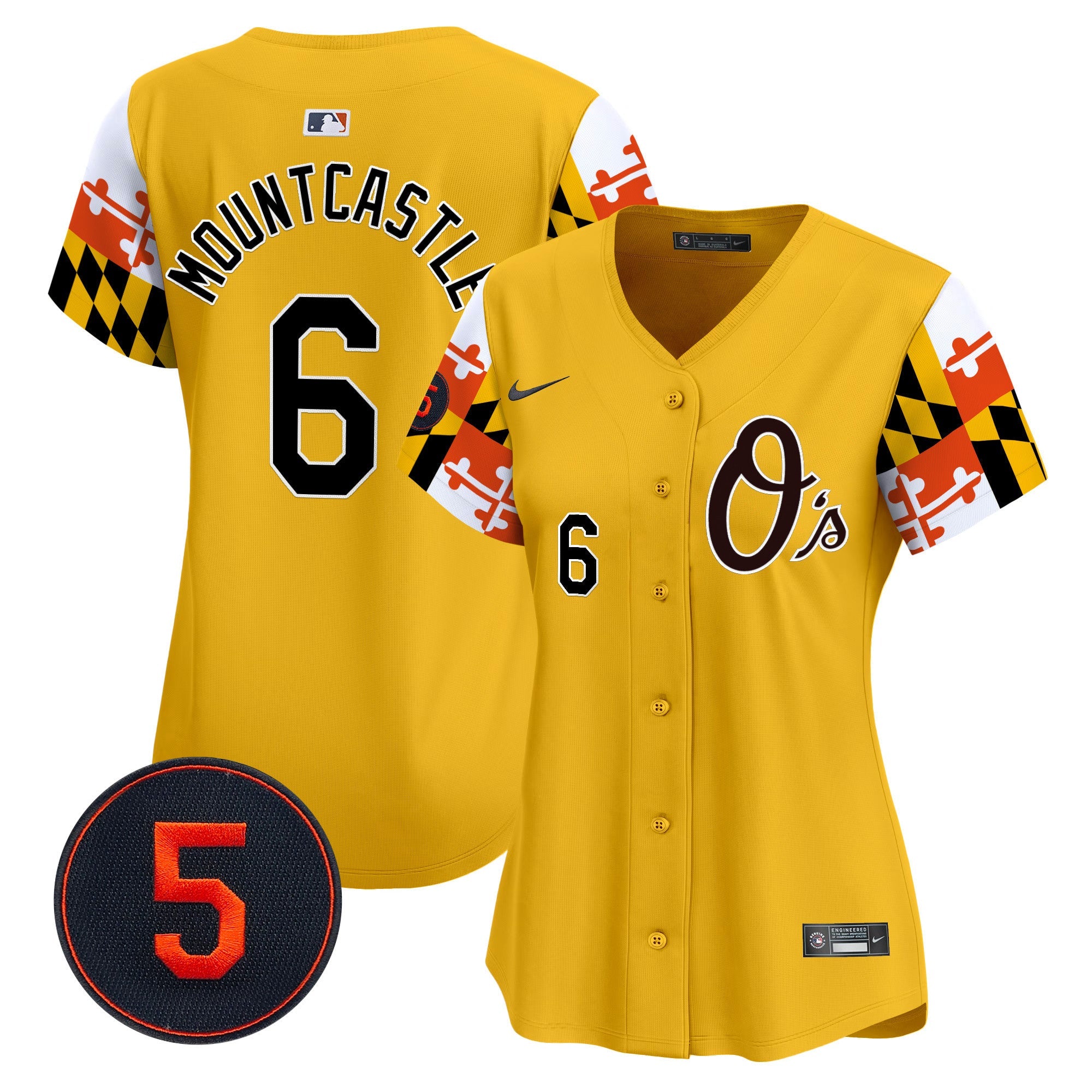 Women’s Baltimore Robinson Patch Vapor Premier Limited Jersey V5