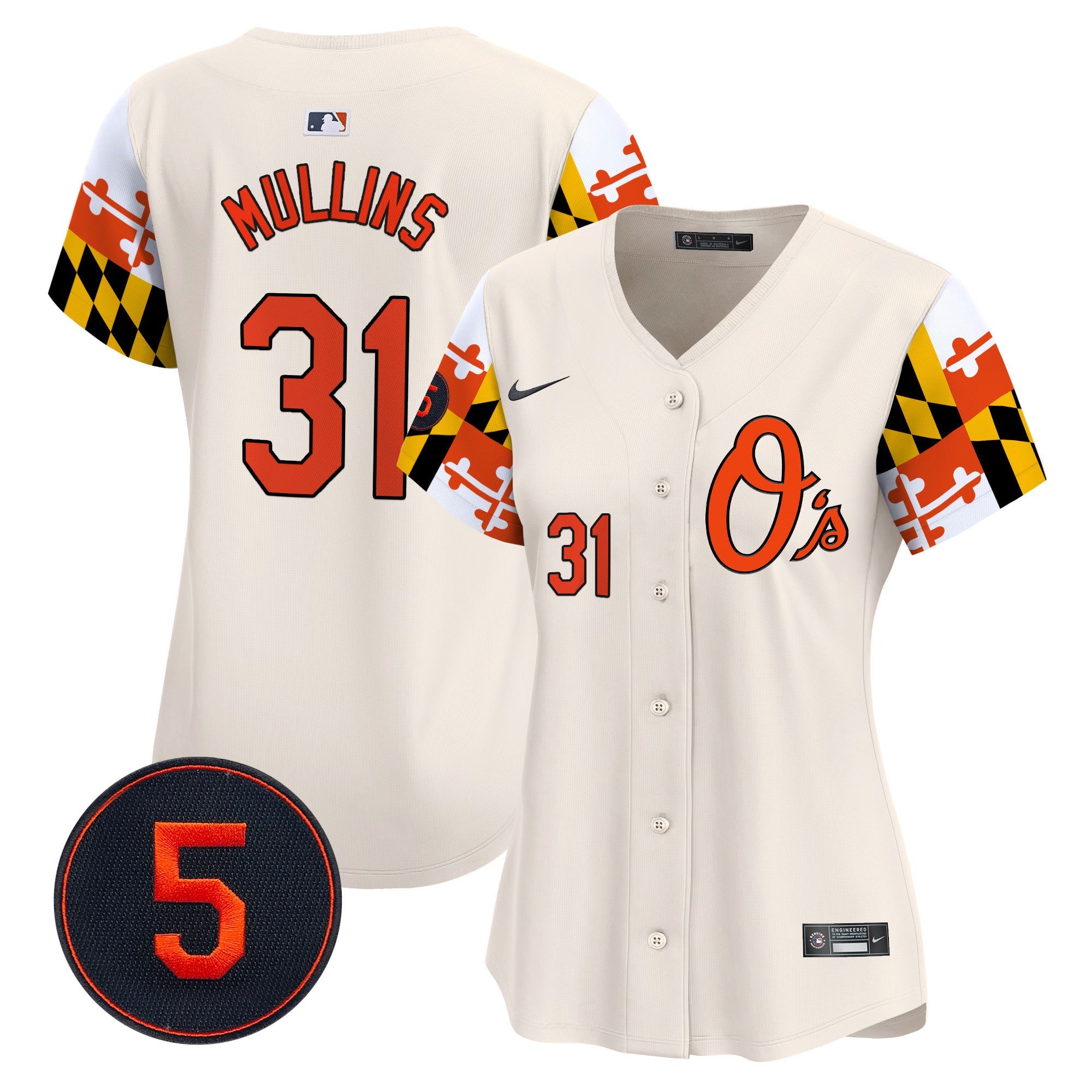 Women’s Baltimore Robinson Patch Vapor Premier Limited Jersey V5