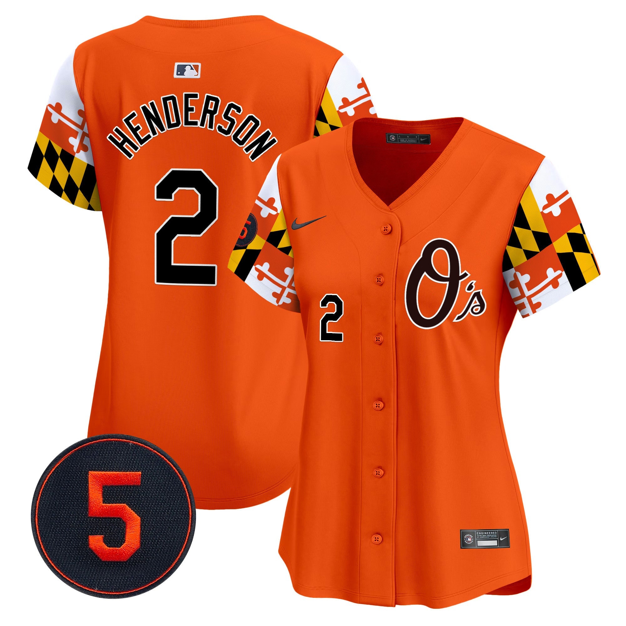 Women’s Baltimore Robinson Patch Vapor Premier Limited Jersey V5