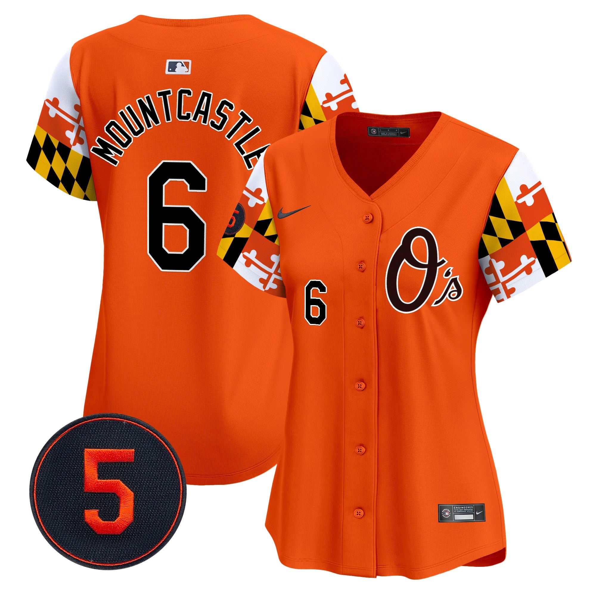 Women’s Baltimore Robinson Patch Vapor Premier Limited Jersey V5