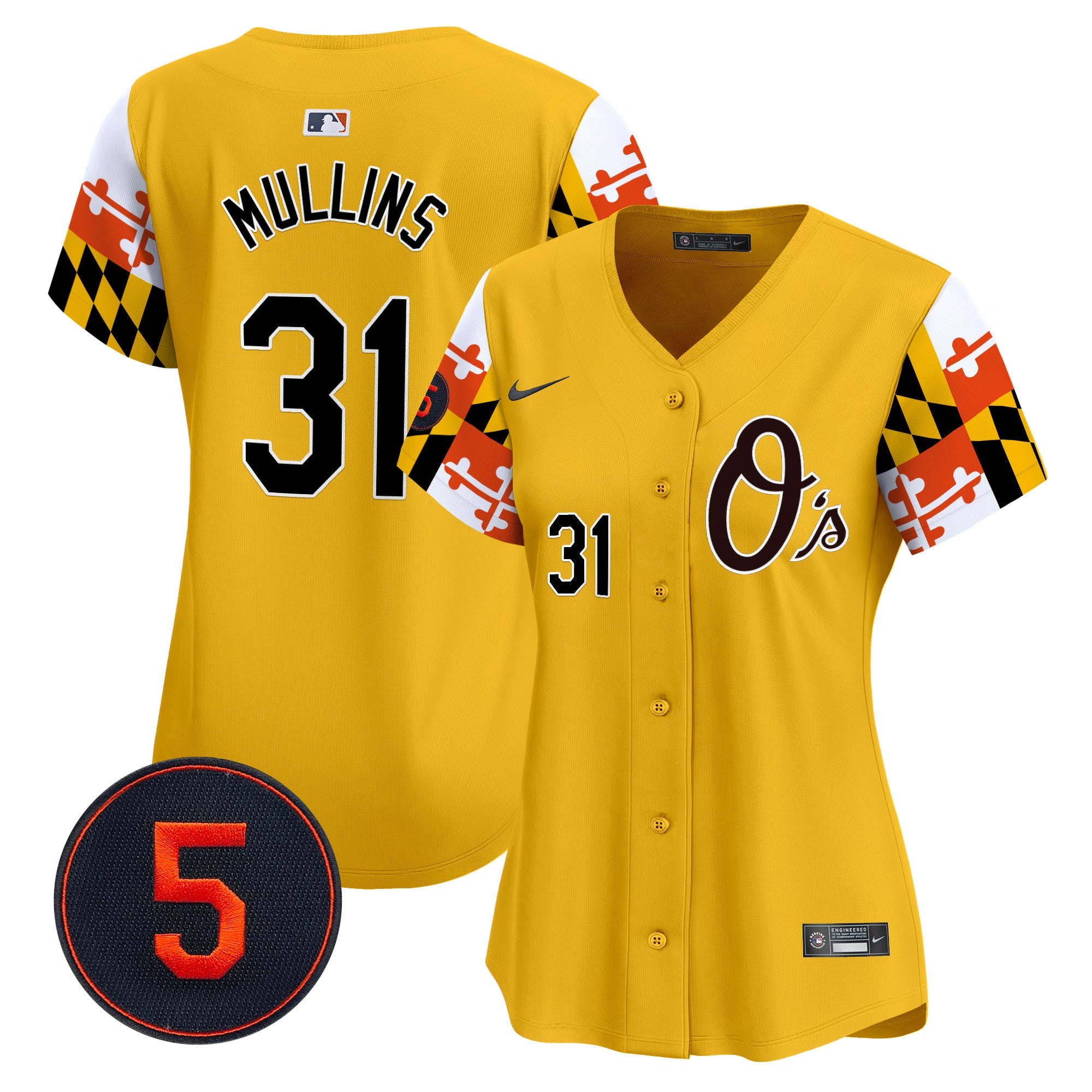 Women’s Baltimore Robinson Patch Vapor Premier Limited Jersey V5