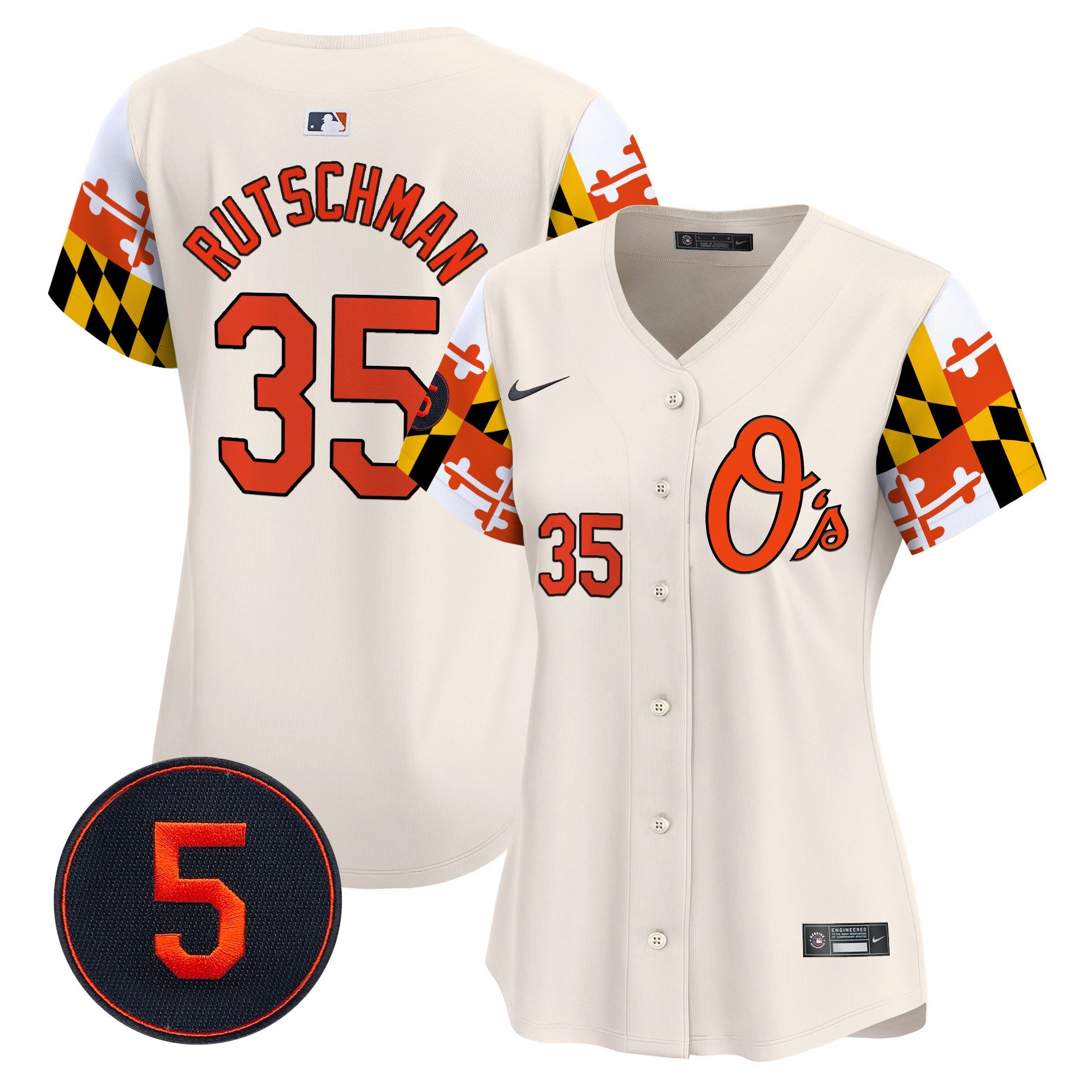 Women’s Baltimore Robinson Patch Vapor Premier Limited Jersey V5