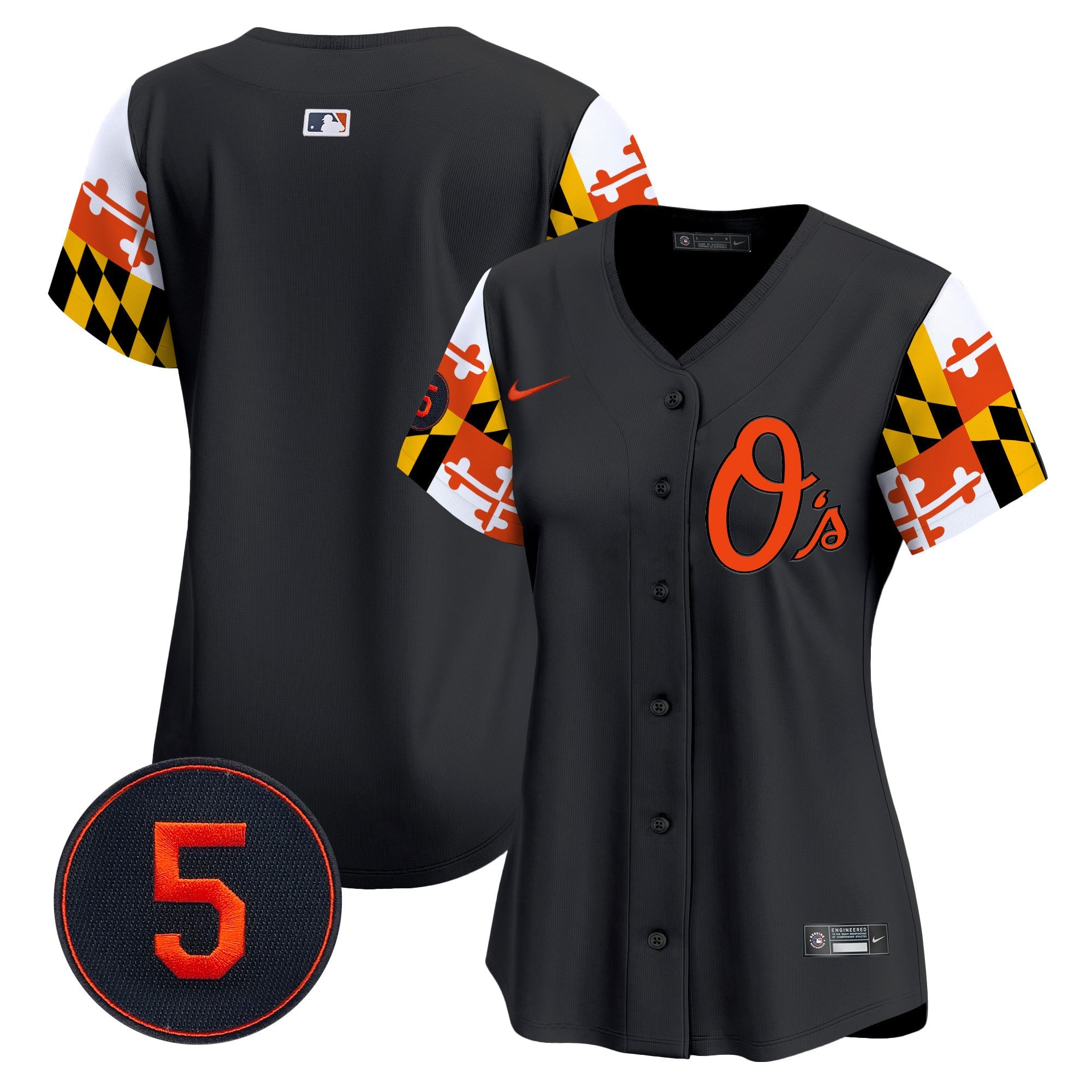 Women’s Baltimore Robinson Patch Vapor Premier Limited Jersey V5