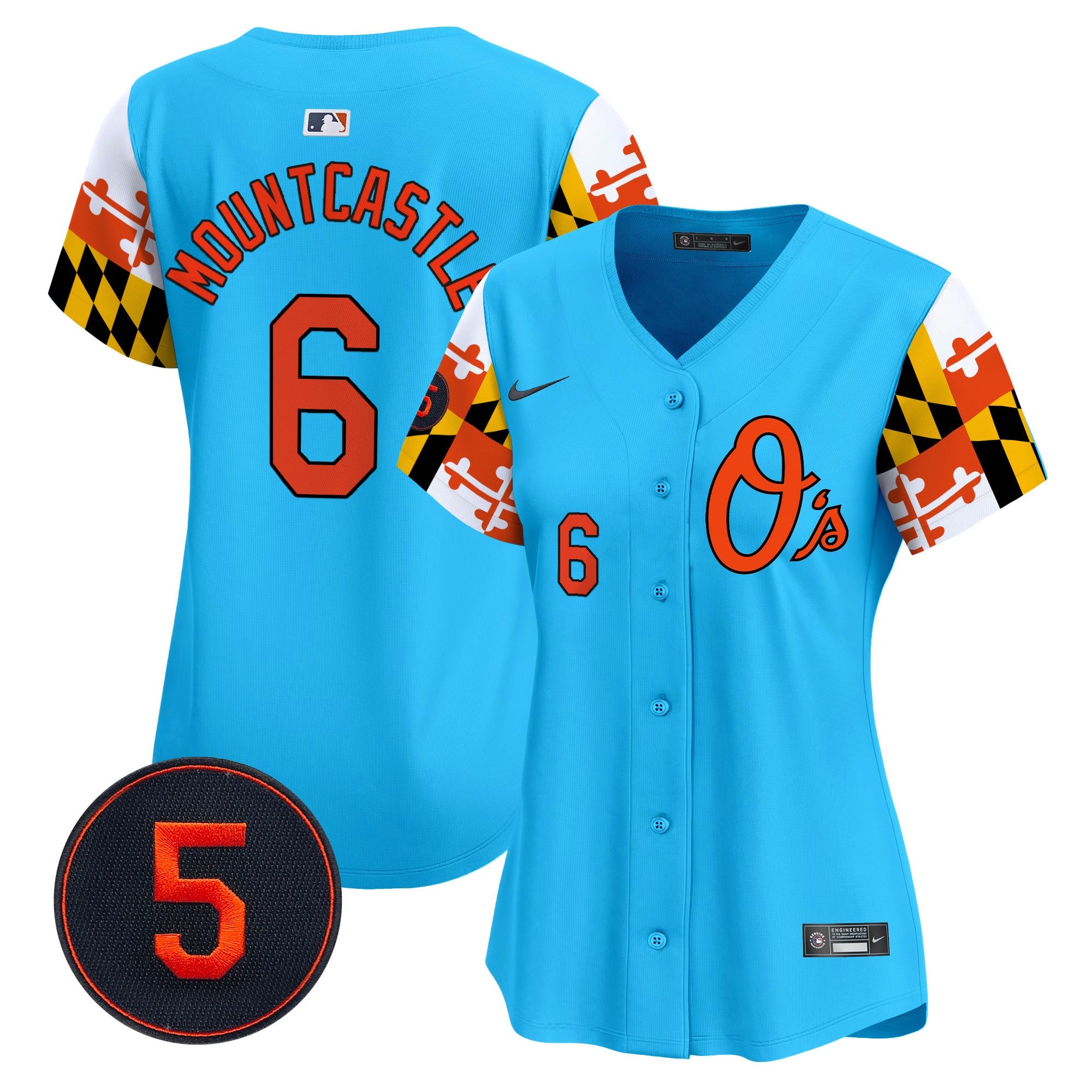 Women’s Baltimore Robinson Patch Vapor Premier Limited Jersey V5