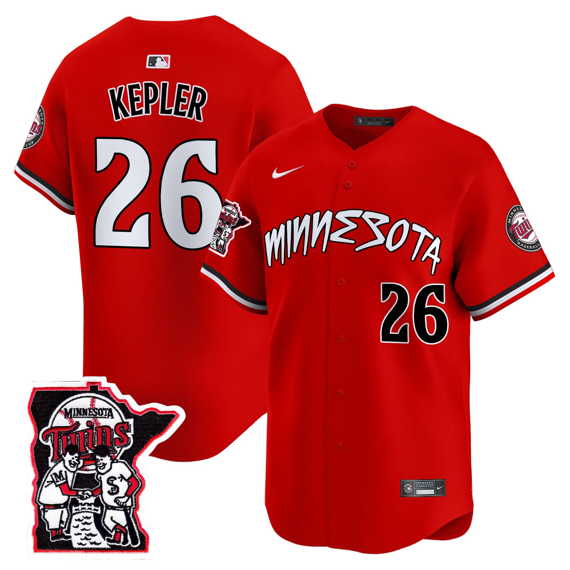 Men’s Minnesota Shaking Hands Patch Vapor Premier Limited Jersey