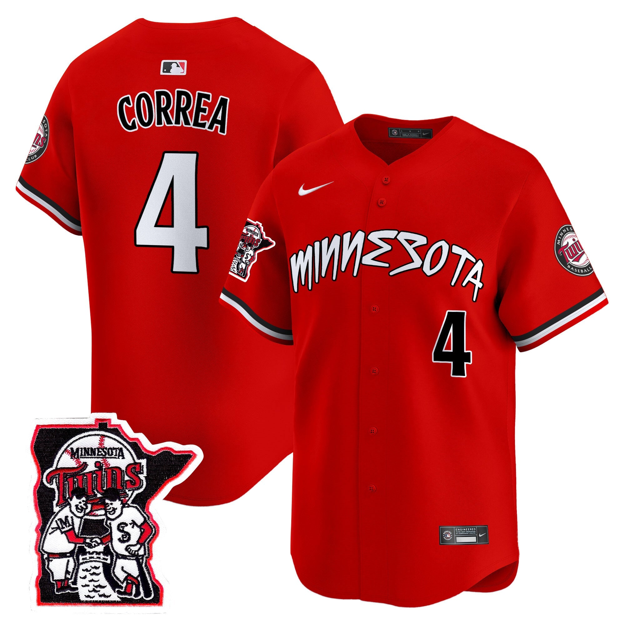Men’s Minnesota Shaking Hands Patch Vapor Premier Limited Jersey