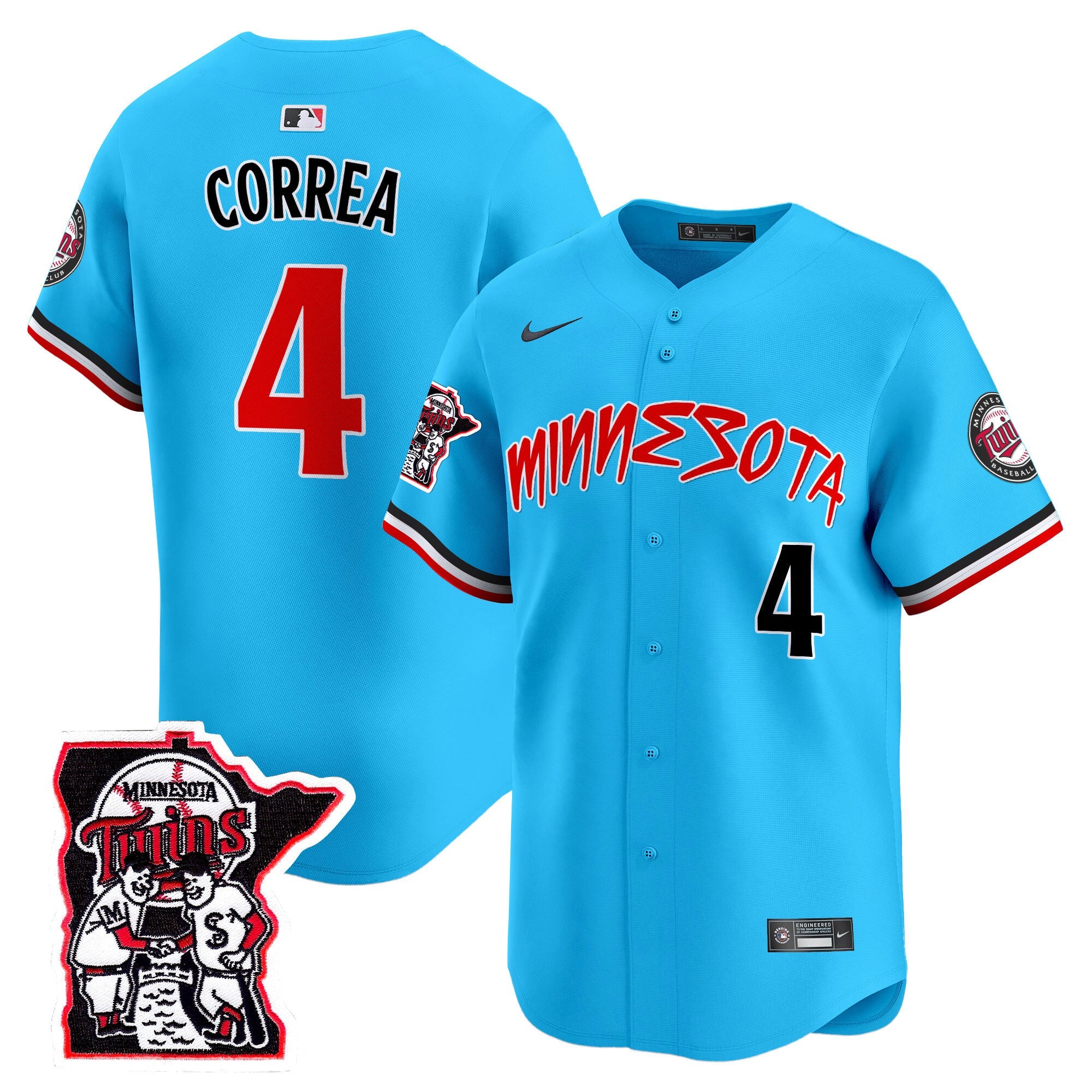 Men’s Minnesota Shaking Hands Patch Vapor Premier Limited Jersey