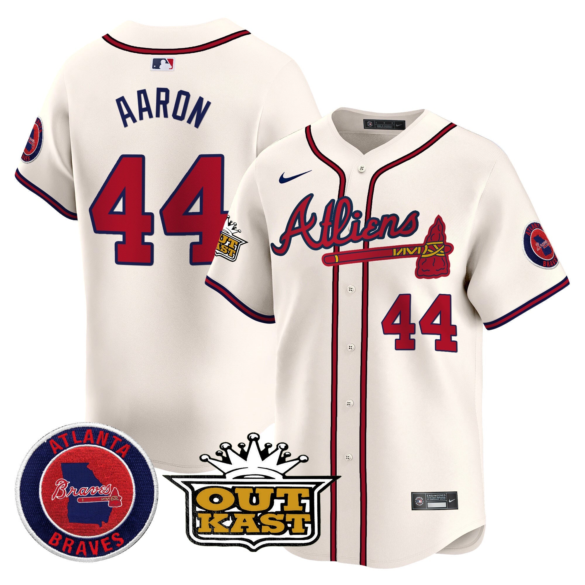 Men’s Atlanta Atliens Vapor Premier Limited Jersey V4