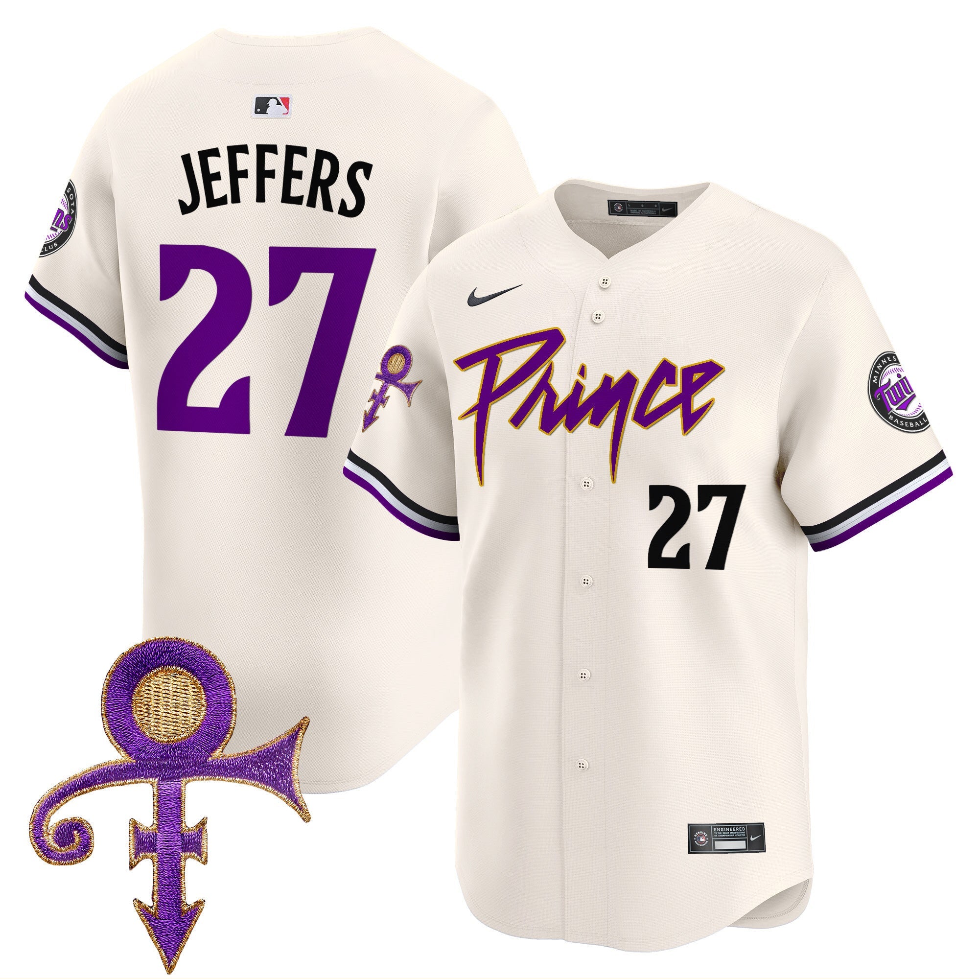 Men’s Minnesota Prince Patch Vapor Premier Limited Jersey