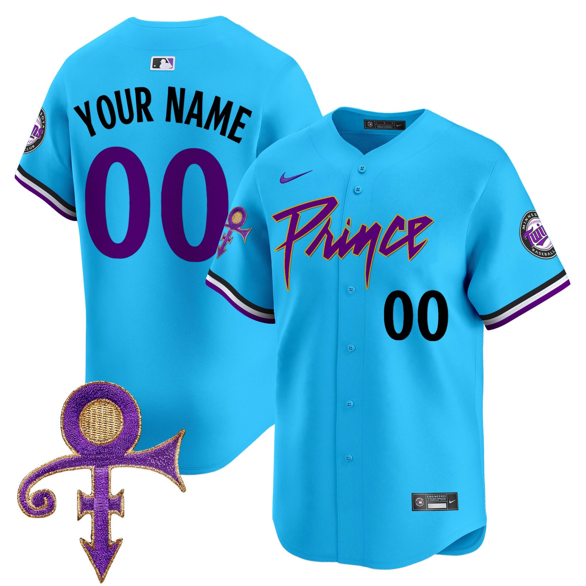 Minnesota Prince Patch Vapor Premier Limited Custom Jersey