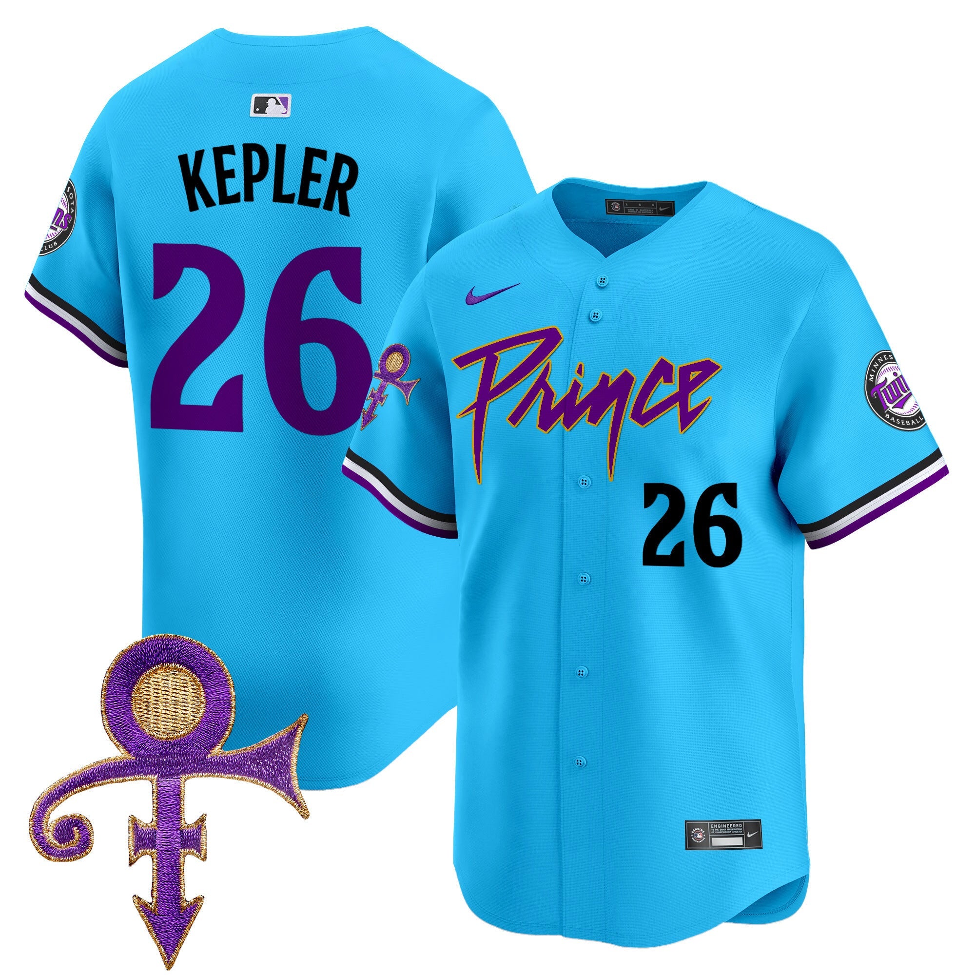 Men’s Minnesota Prince Patch Vapor Premier Limited Jersey