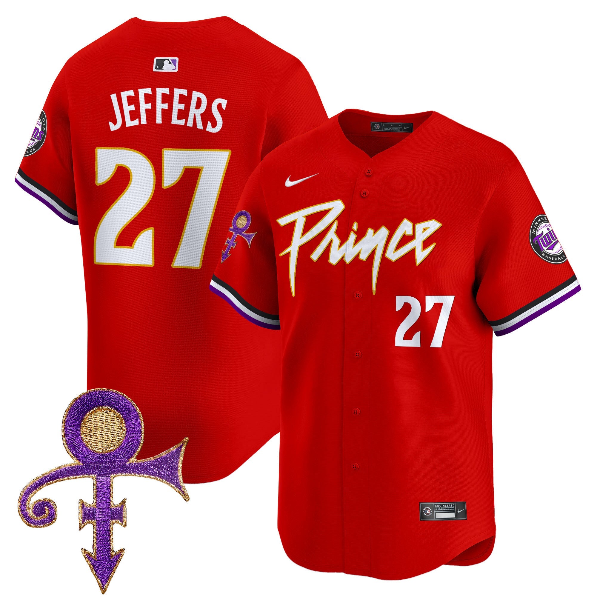 Men’s Minnesota Prince Patch Vapor Premier Limited Jersey