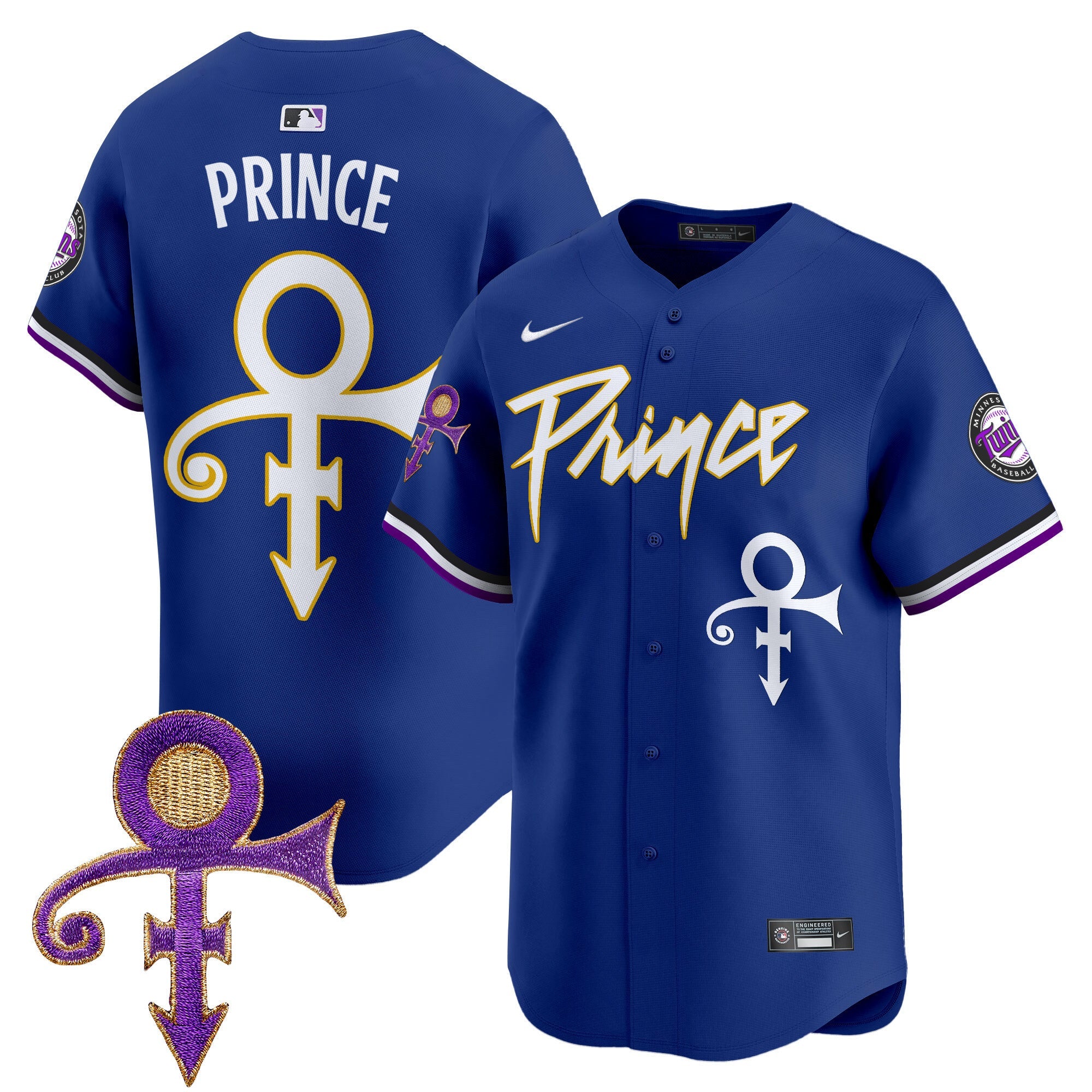 Men’s Minnesota Prince Patch Vapor Premier Limited Jersey