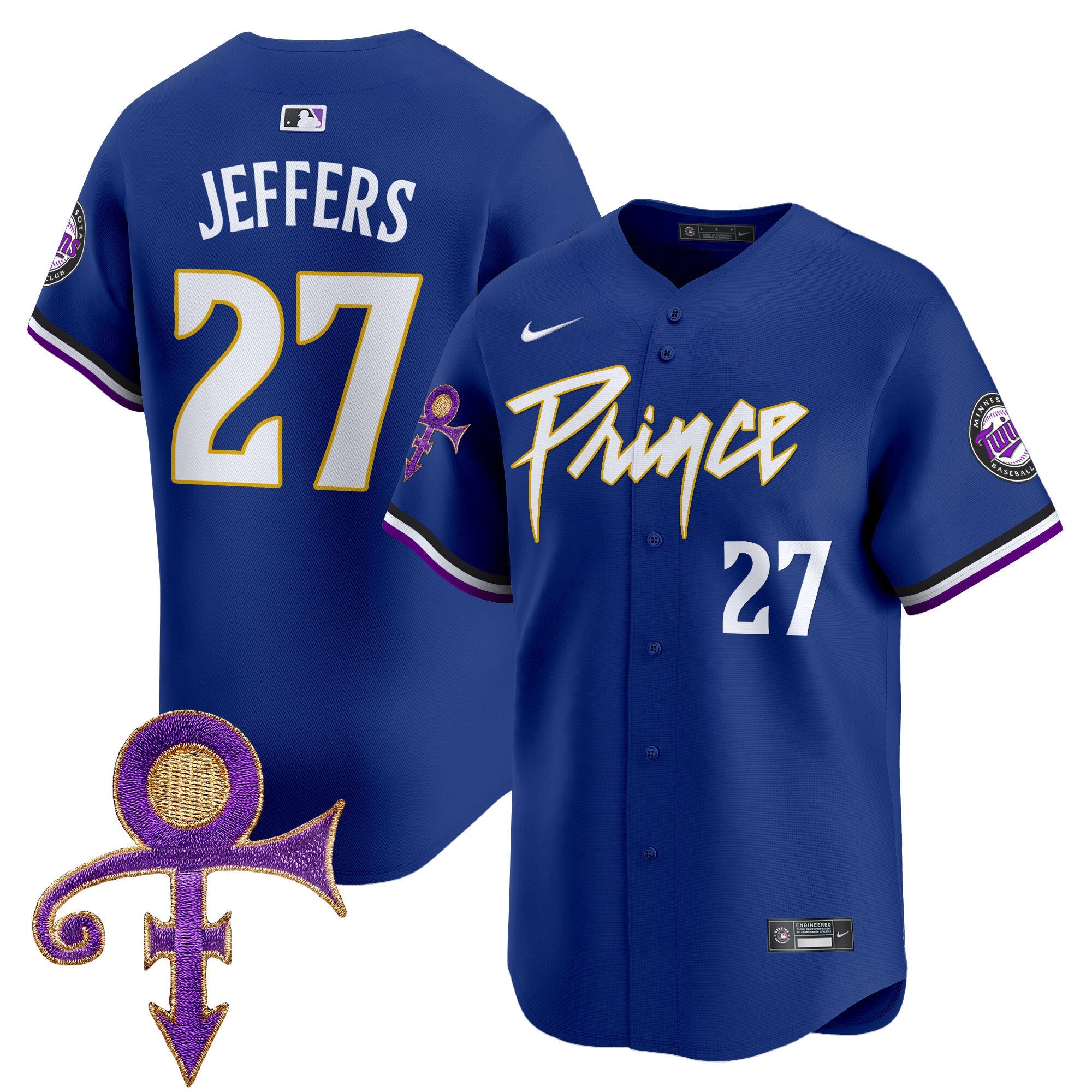 Men’s Minnesota Prince Patch Vapor Premier Limited Jersey