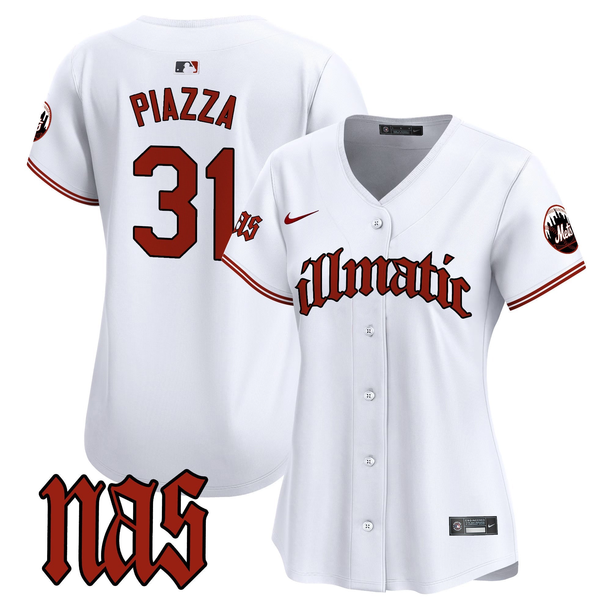 Women’s Nas Illmatic Vapor Premier Limited Jersey