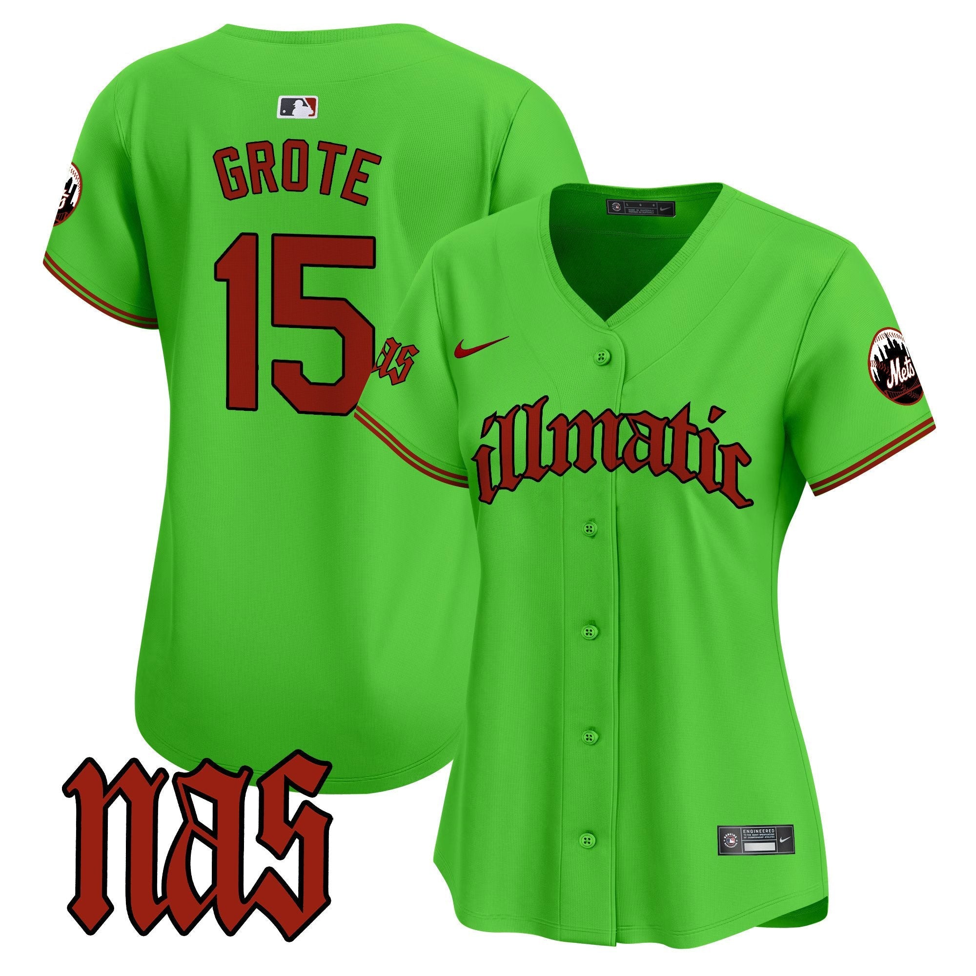 Women’s Nas Illmatic Vapor Premier Limited Jersey