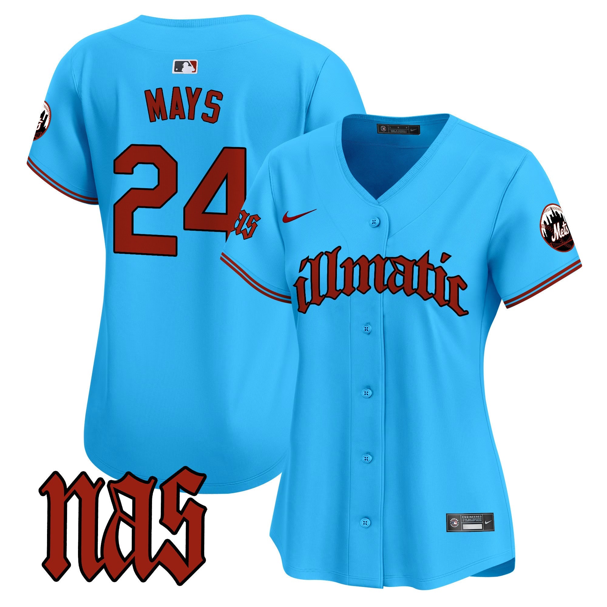 Women’s Nas Illmatic Vapor Premier Limited Jersey