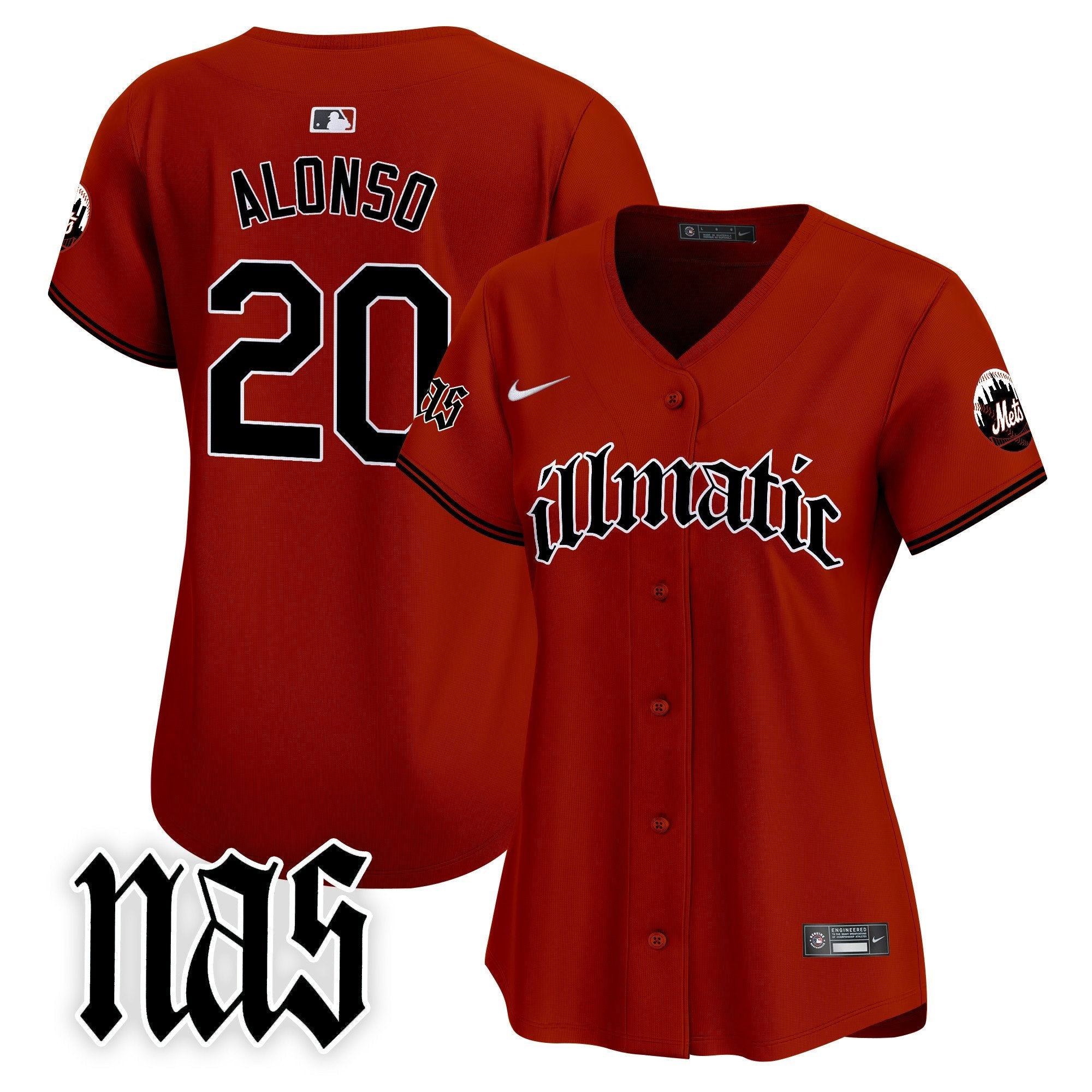 Women’s Nas Illmatic Vapor Premier Limited Jersey